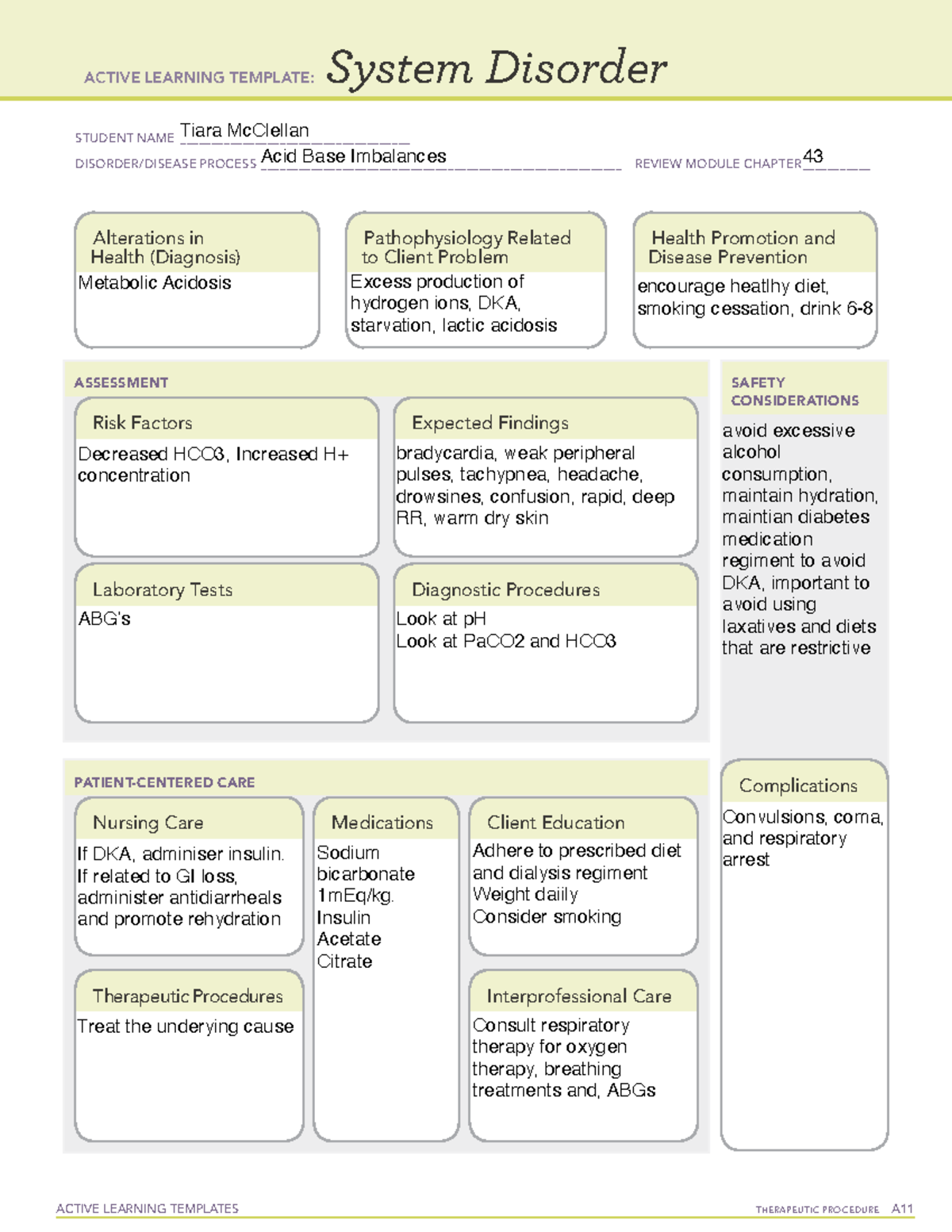 2 Remediation System Disorder - ACTIVE LEARNING TEMPLATES TherapeuTic ...