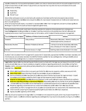 Ch 11 - Auditing notes - AUDITING THE REVENUE PROCESS Finding an ...
