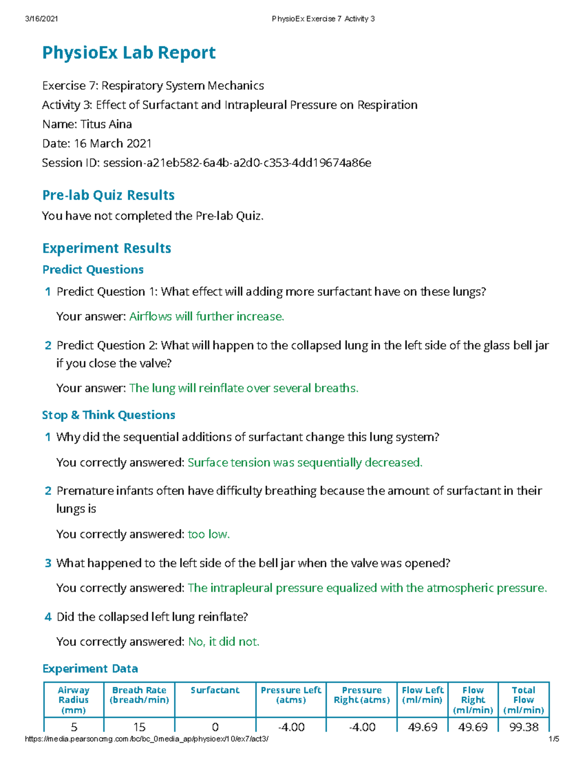 Physio ex exercise 7 activity 3 physioex lab report exercise 7