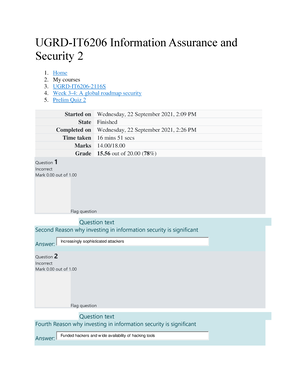 Pre-Final Quiz Of Application Lifecycle Management - UGRD-IT6206 ...