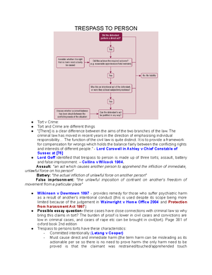 The Rule in Rylands v Fletcher - THE RULE IN RYLANDS V FLETCHER THE ...