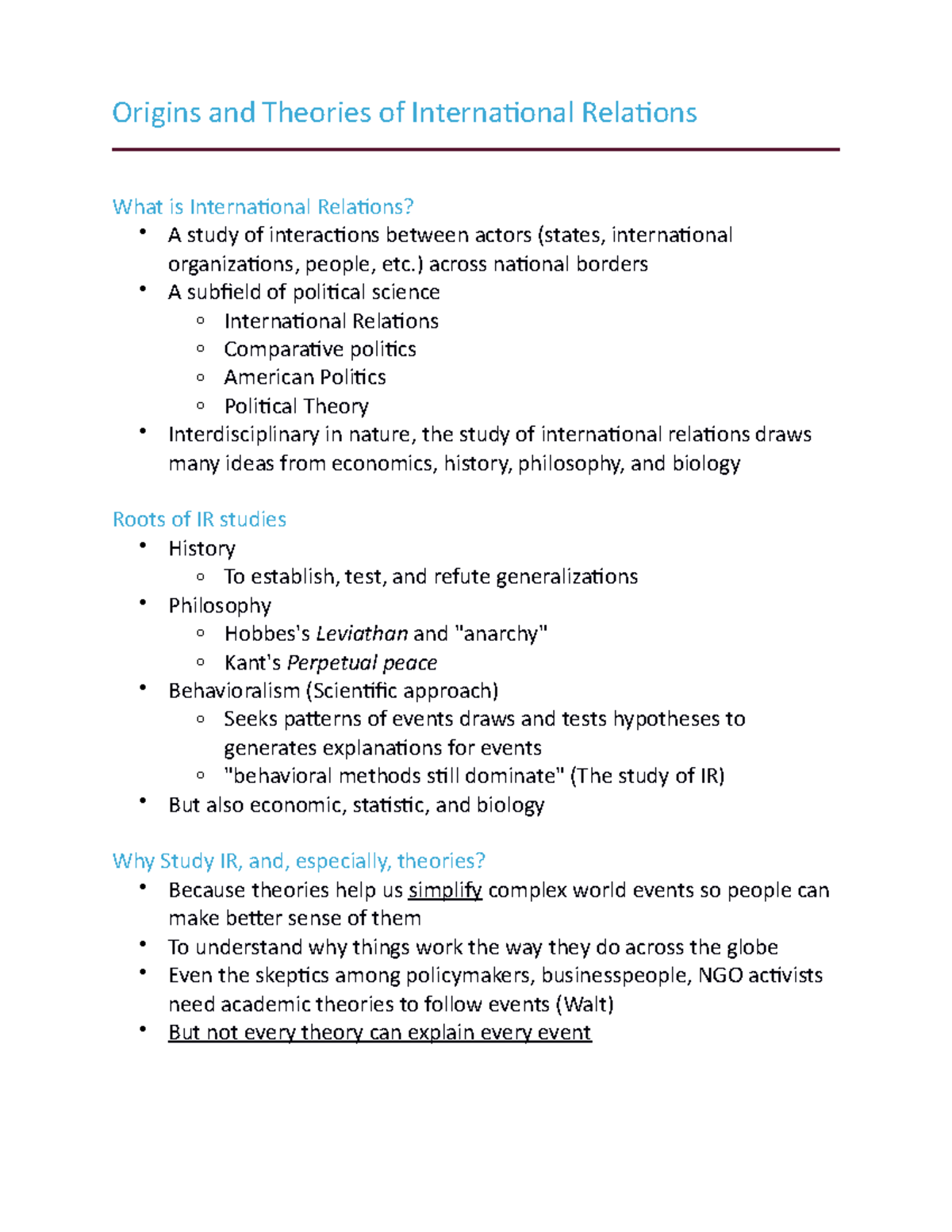 regime theory in international relations essay