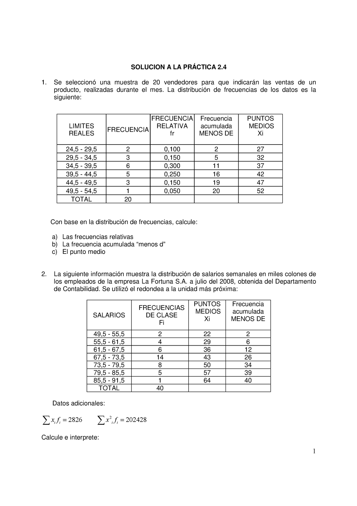 Examen 2016, Preguntas Y Respuestas - SOLUCION A LA PRÁCTICA 2. Se ...