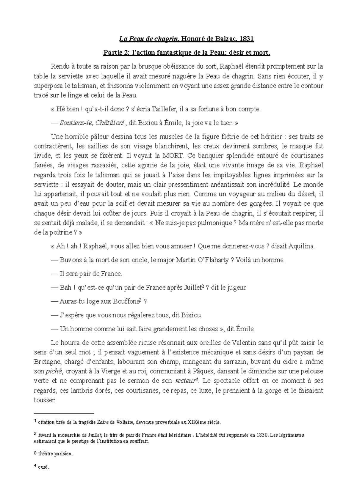 La-peau-de-chagrin-texte-2 2 - La Peau de chagrin, Honoré de Balzac ...