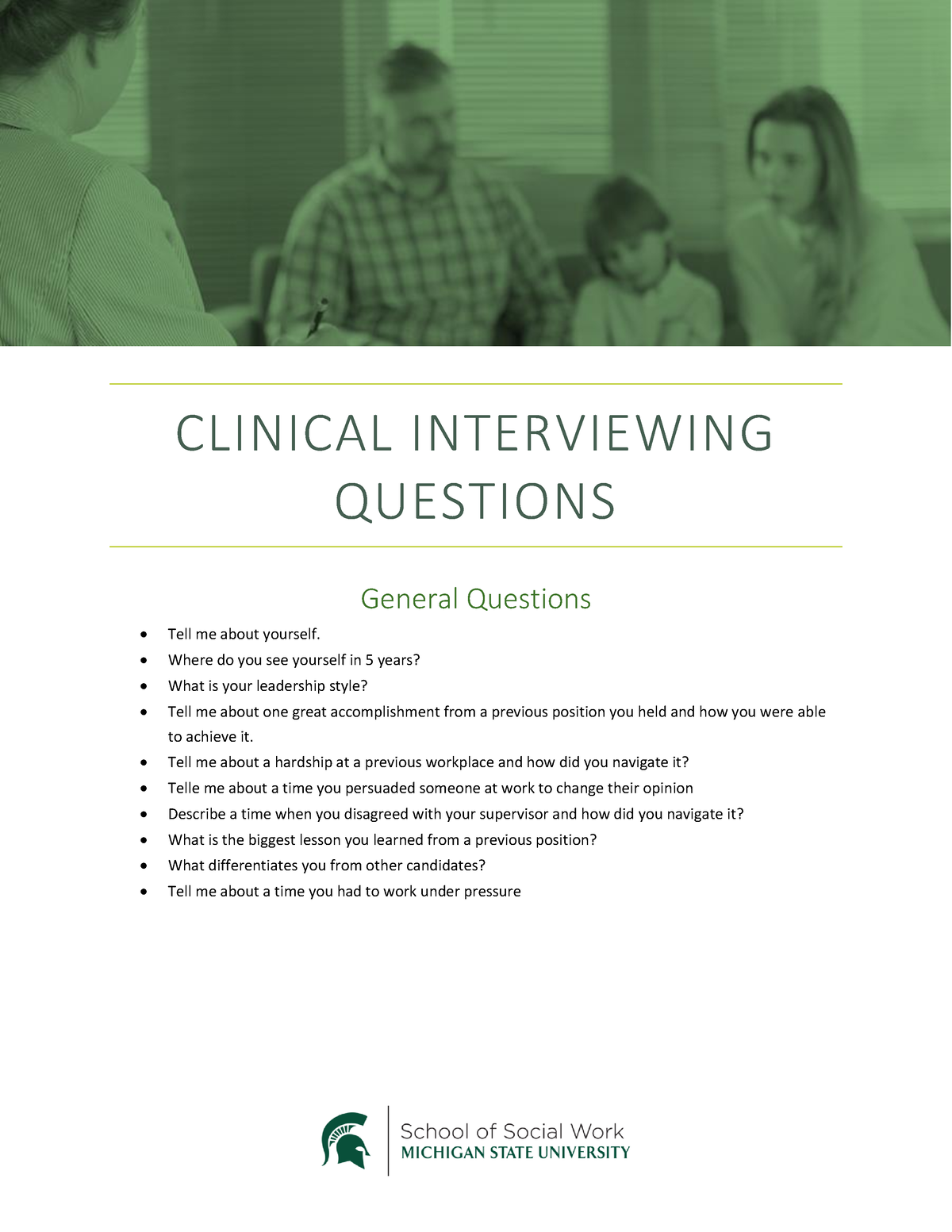 questions to ask interviewer clinical research