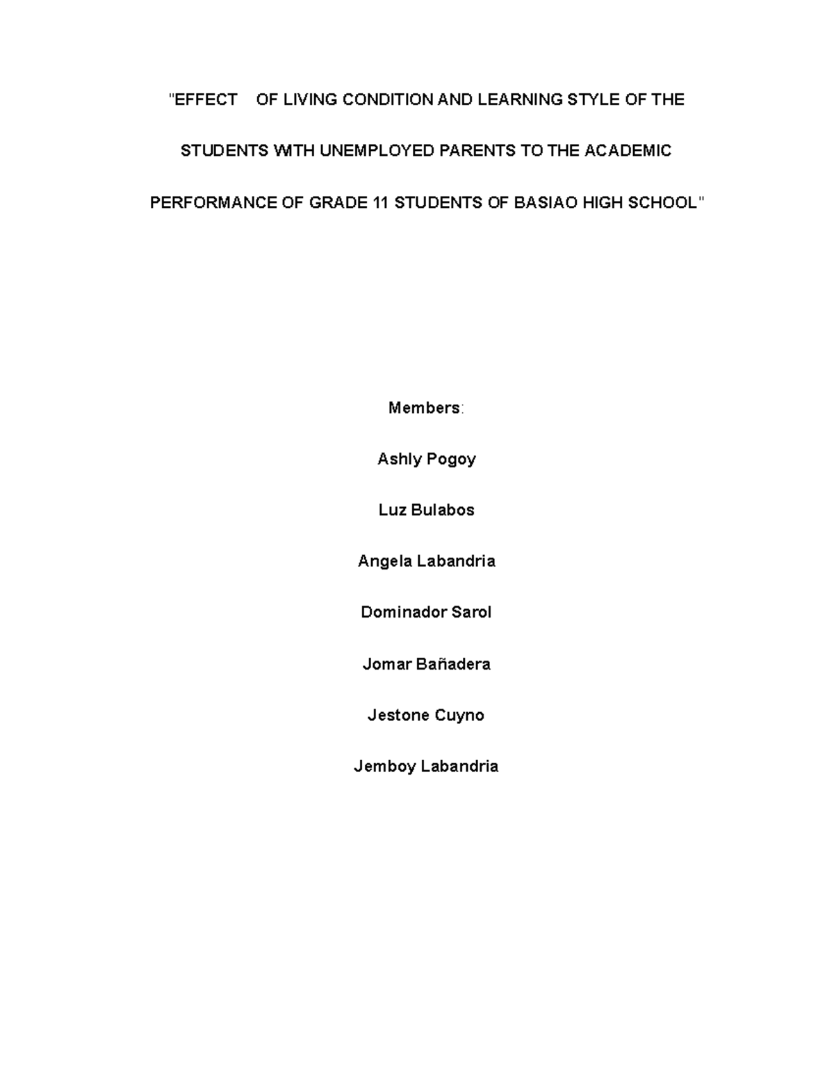 Final Chapter 1 - Notes - 