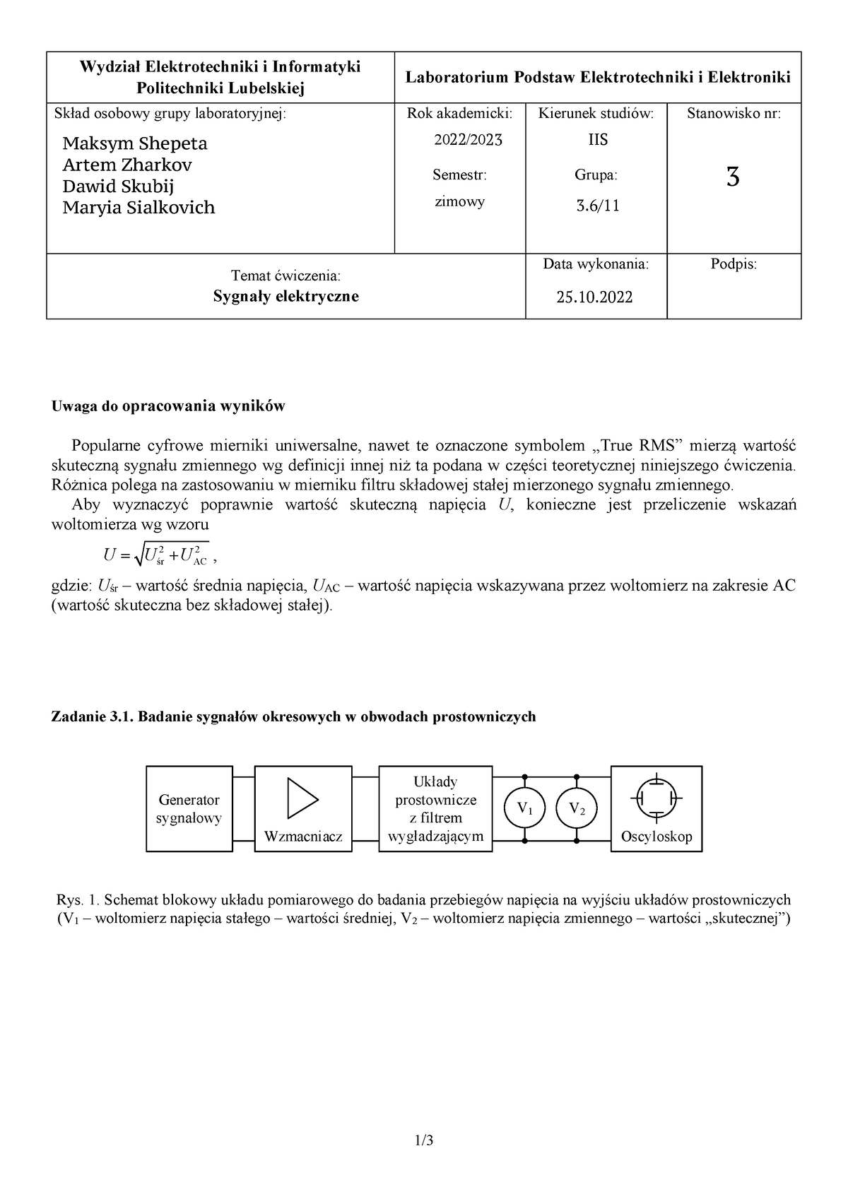 My-full - Wynik? - 1/ WydziaC Elektrotechniki I Informatyki ...