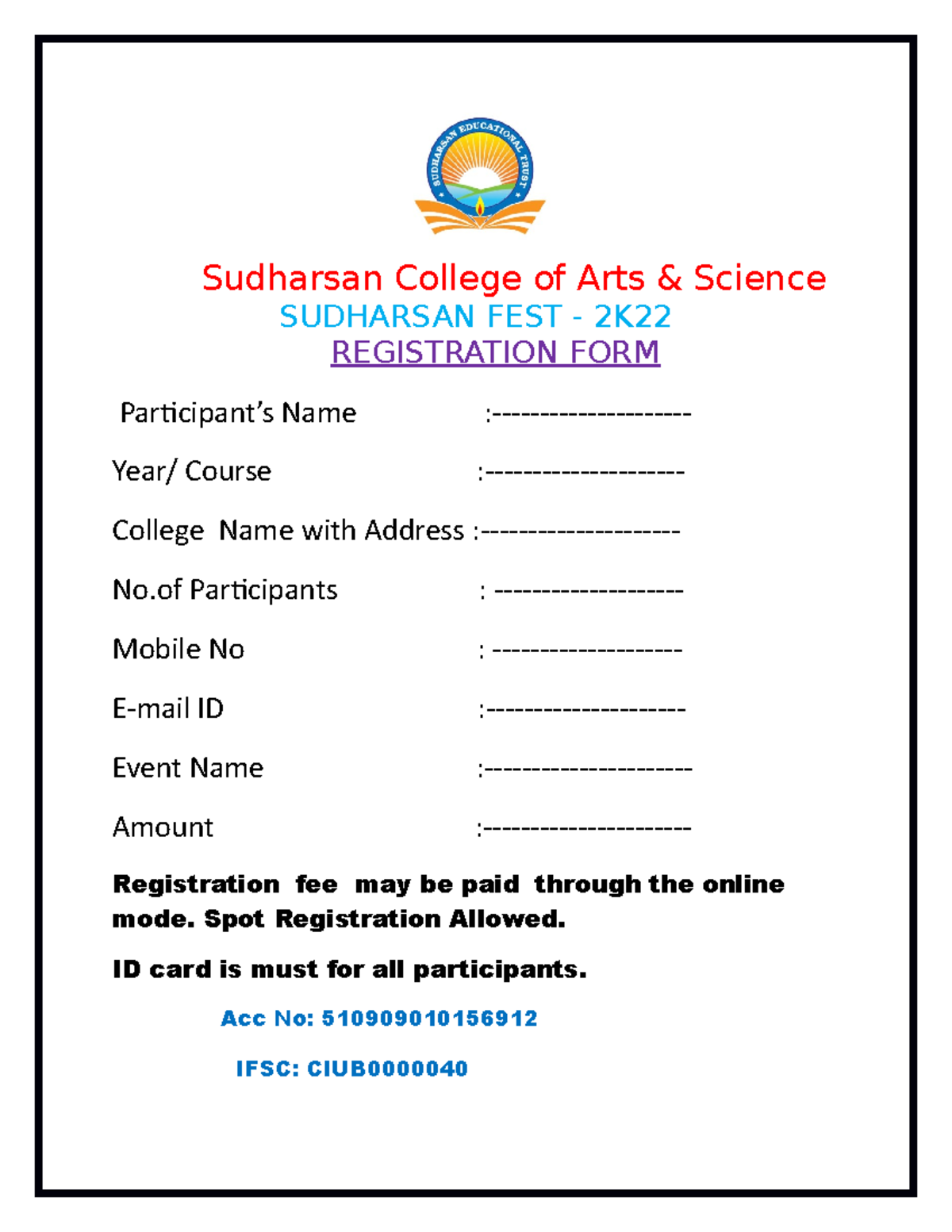 Cultural Event Management - Sudharsan College Of Arts & Science ...