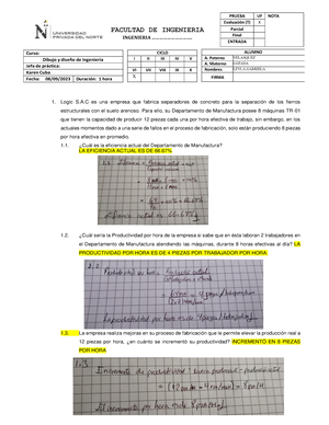 Pc Ing Econom A Para La Gesti N Ing Ef Pr Ctica Calificada N Duraci N