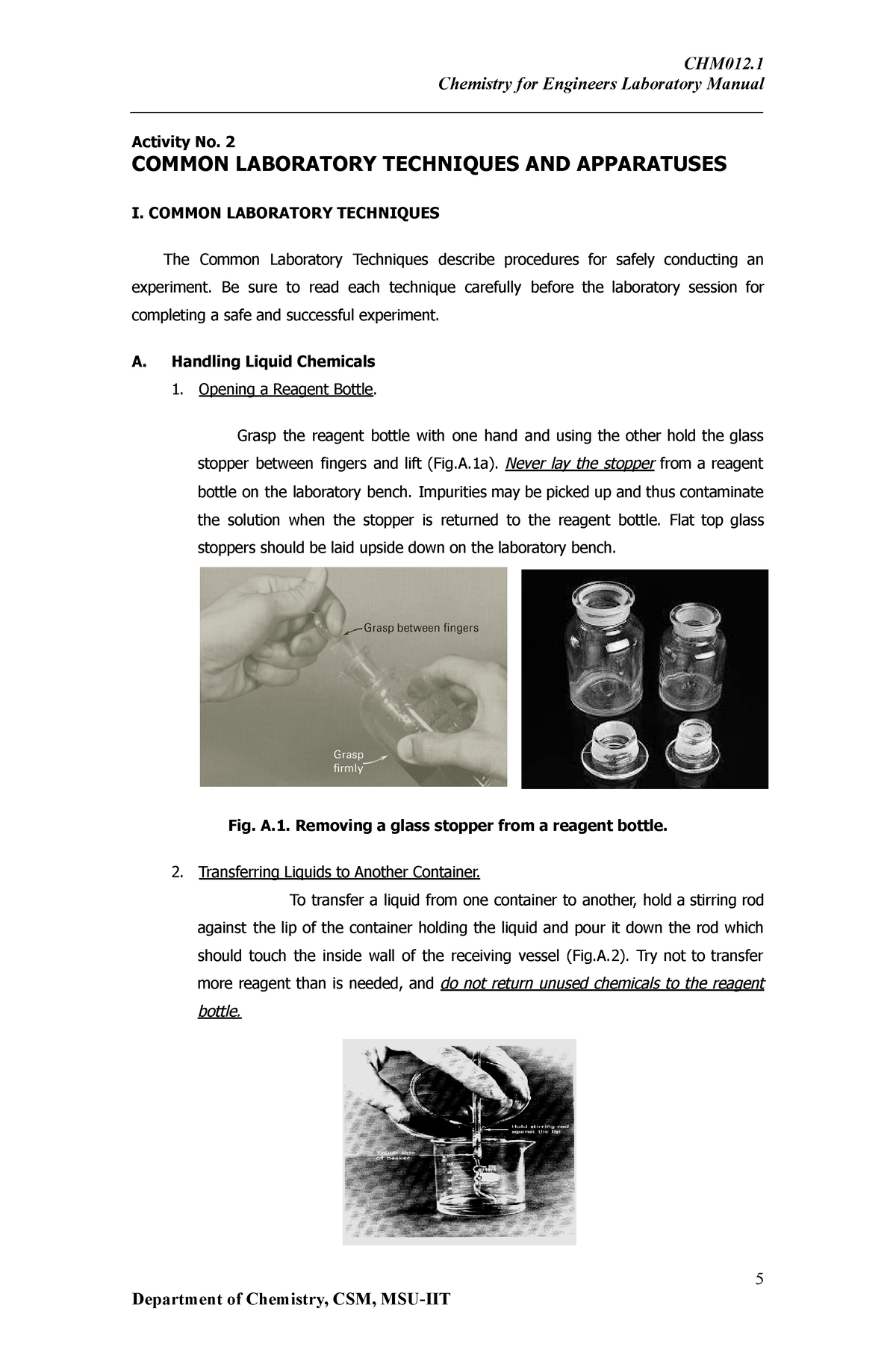 Act 2 Common Laboratory Techniques And Apparatuses-converted ...