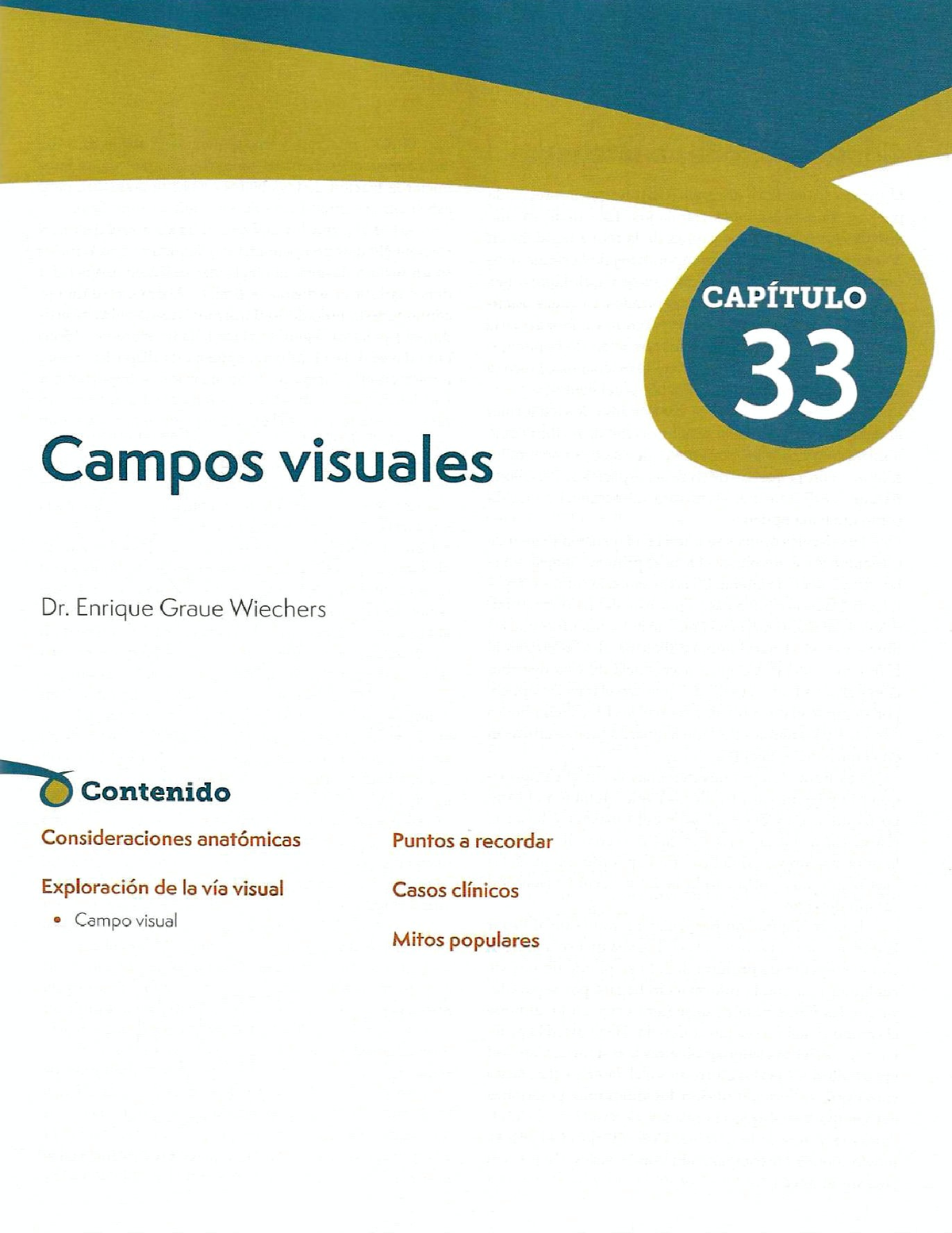 Campos Visuales - Vaughan Y Asbury: Oftalmología General (18a. Ed ...