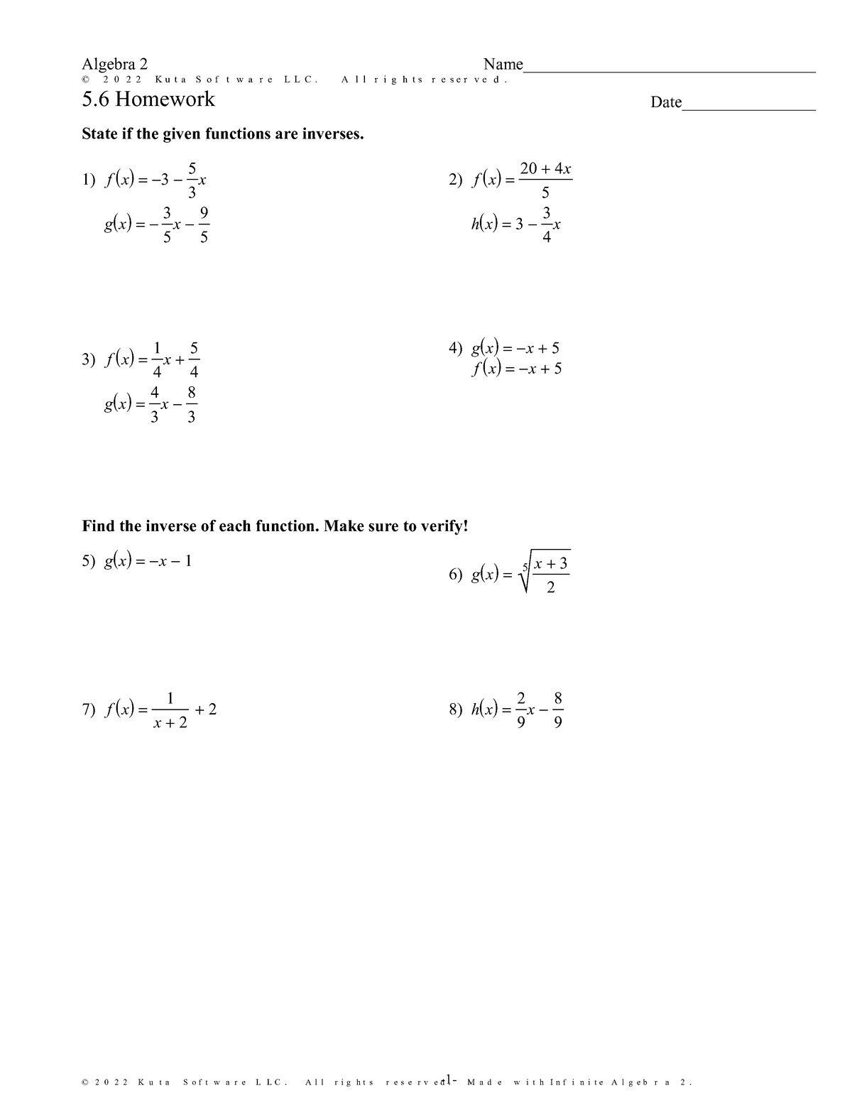 5.6 Homework (24) Blank - ©r j 2 T 0 H 2 _ 2 l mKZuYtzaH ...