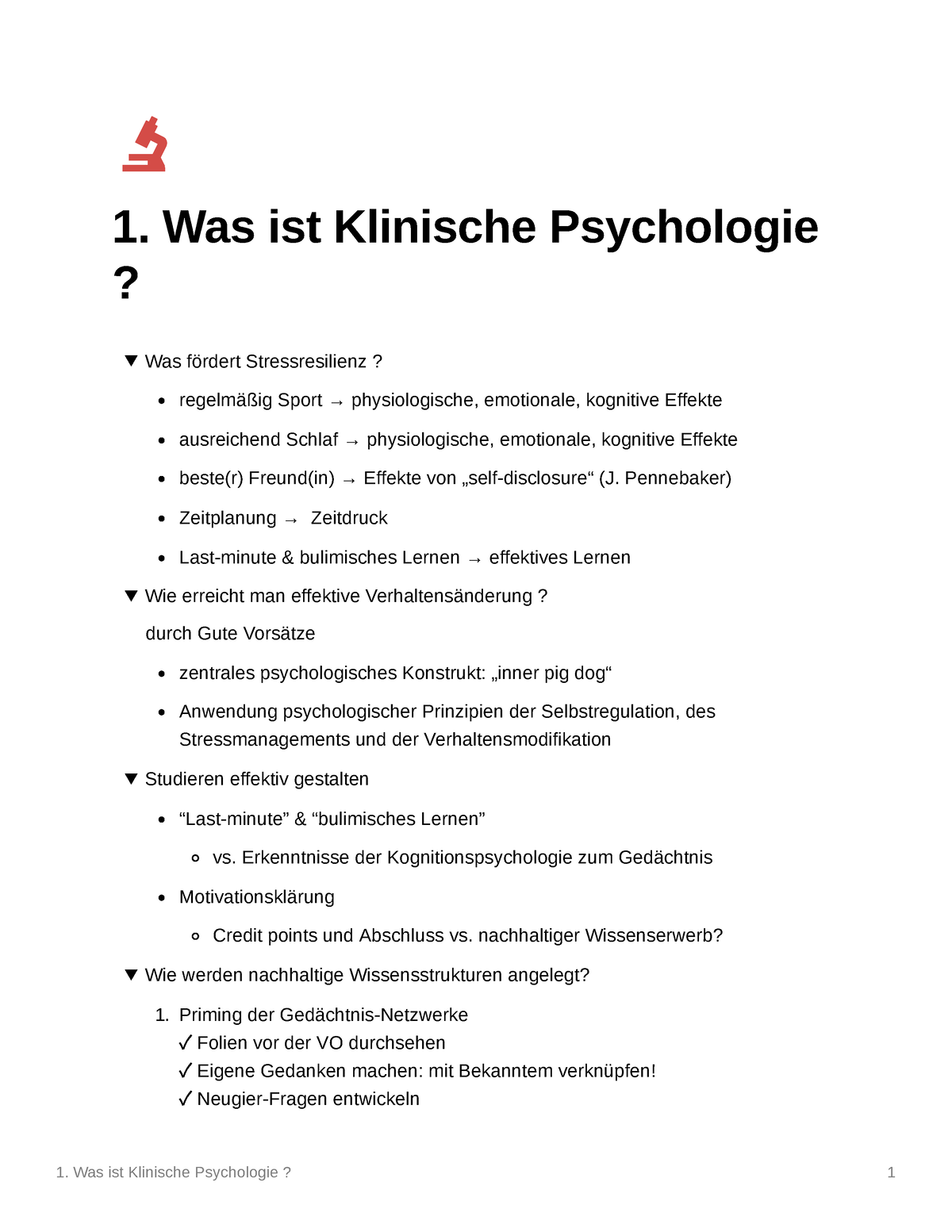 Was Ist Klinische Psychologie - 1. Was Ist Klinische Psychologie ? Was ...