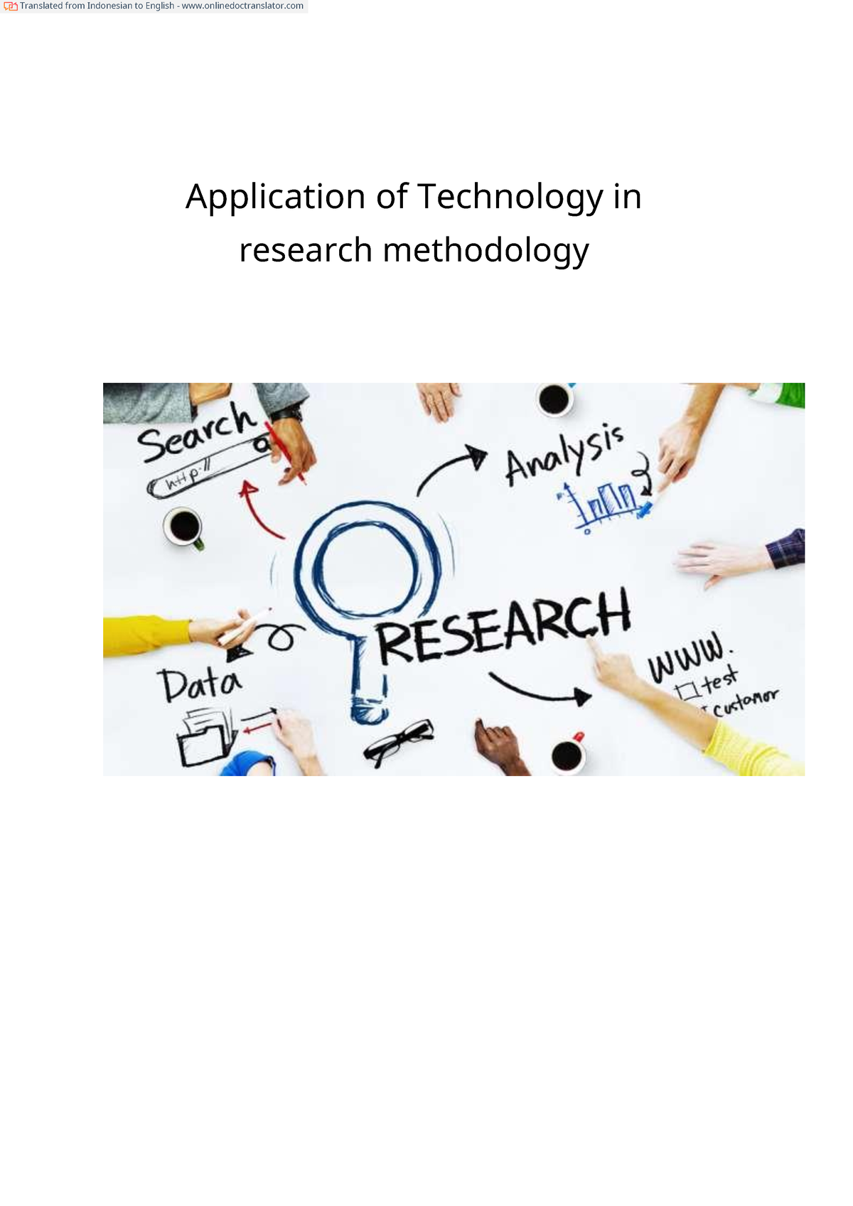 use of technology in research pdf