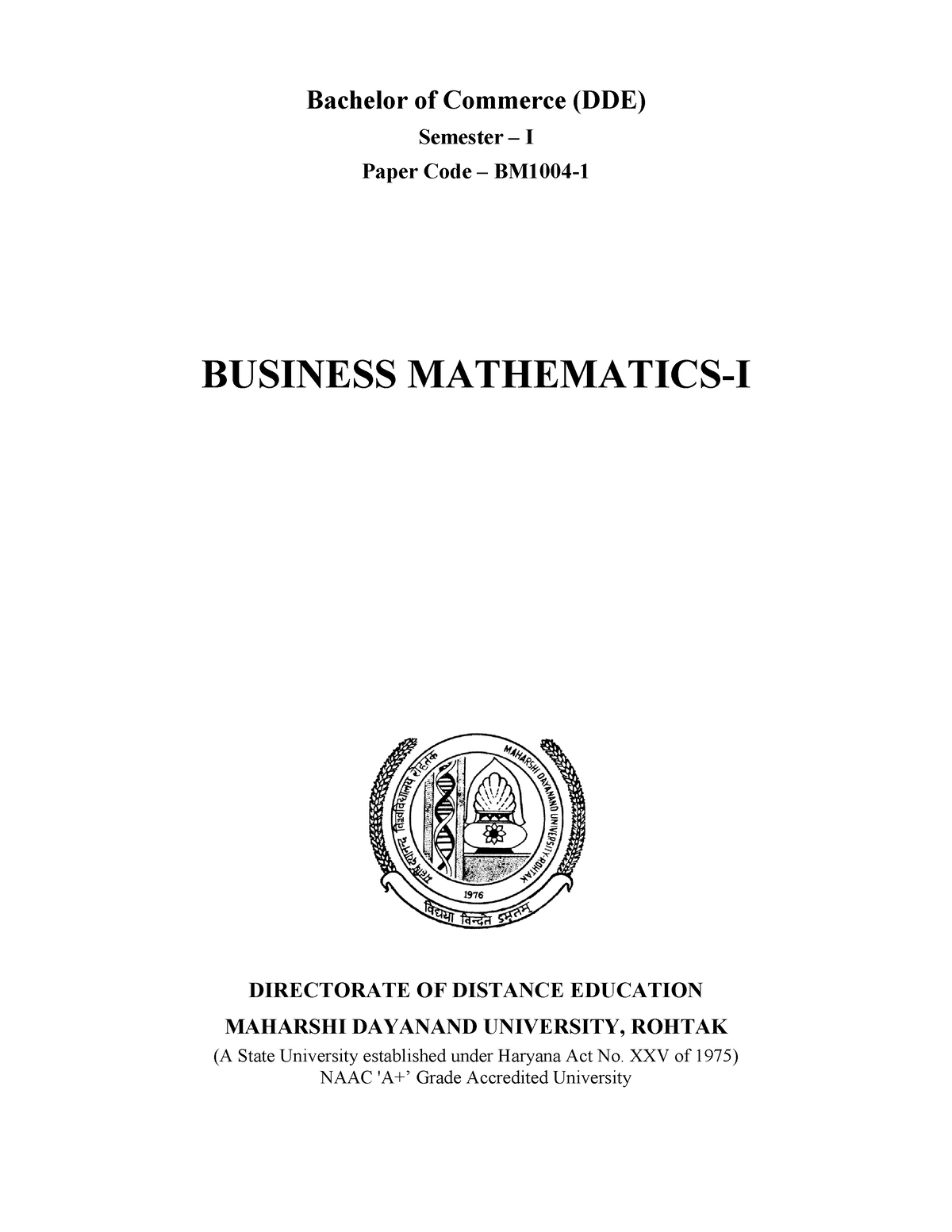 4 07-19-2021 11-17-16 Business Mathematics-I (BM1004-I) - Bachelor Of ...