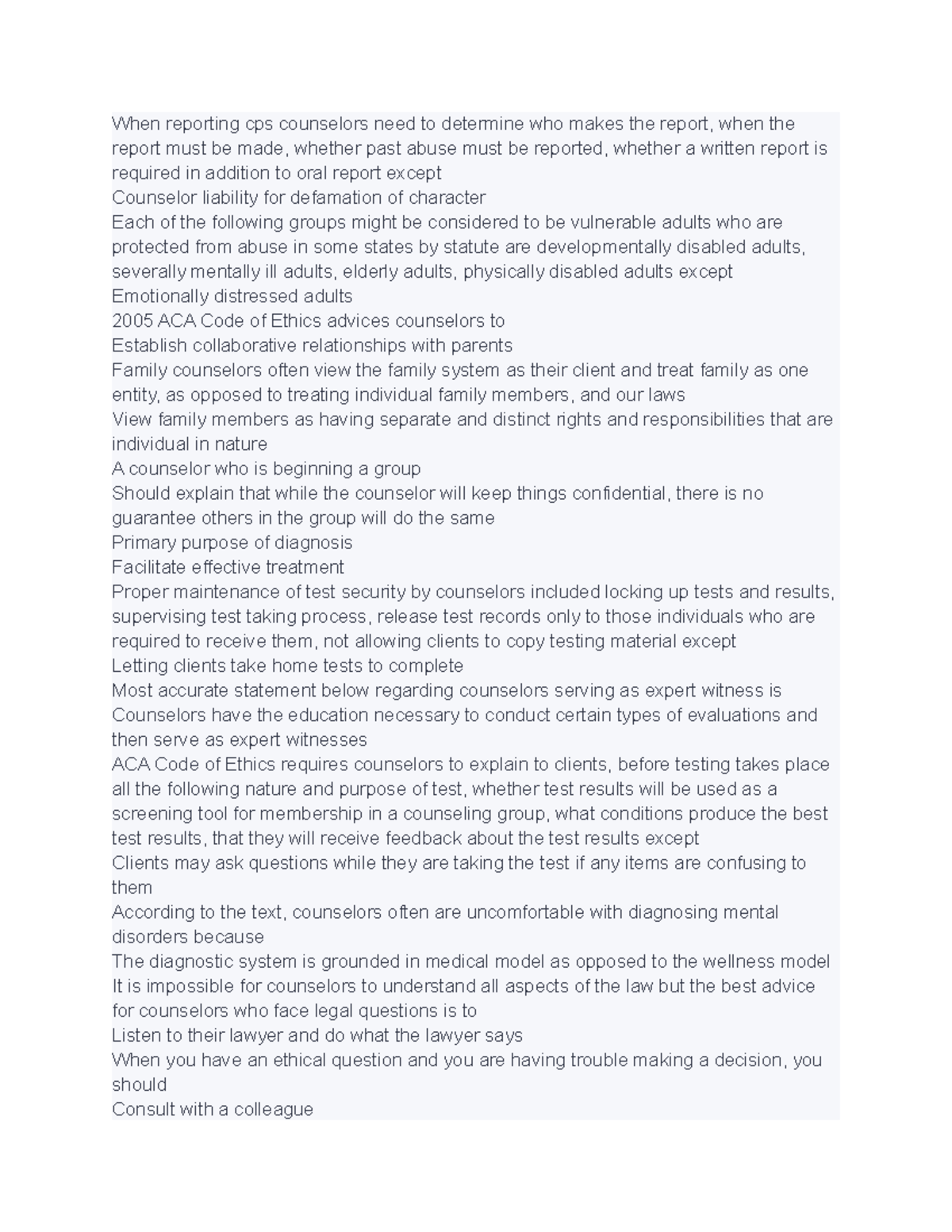 When reporting cps counselors need to determine who makes the report