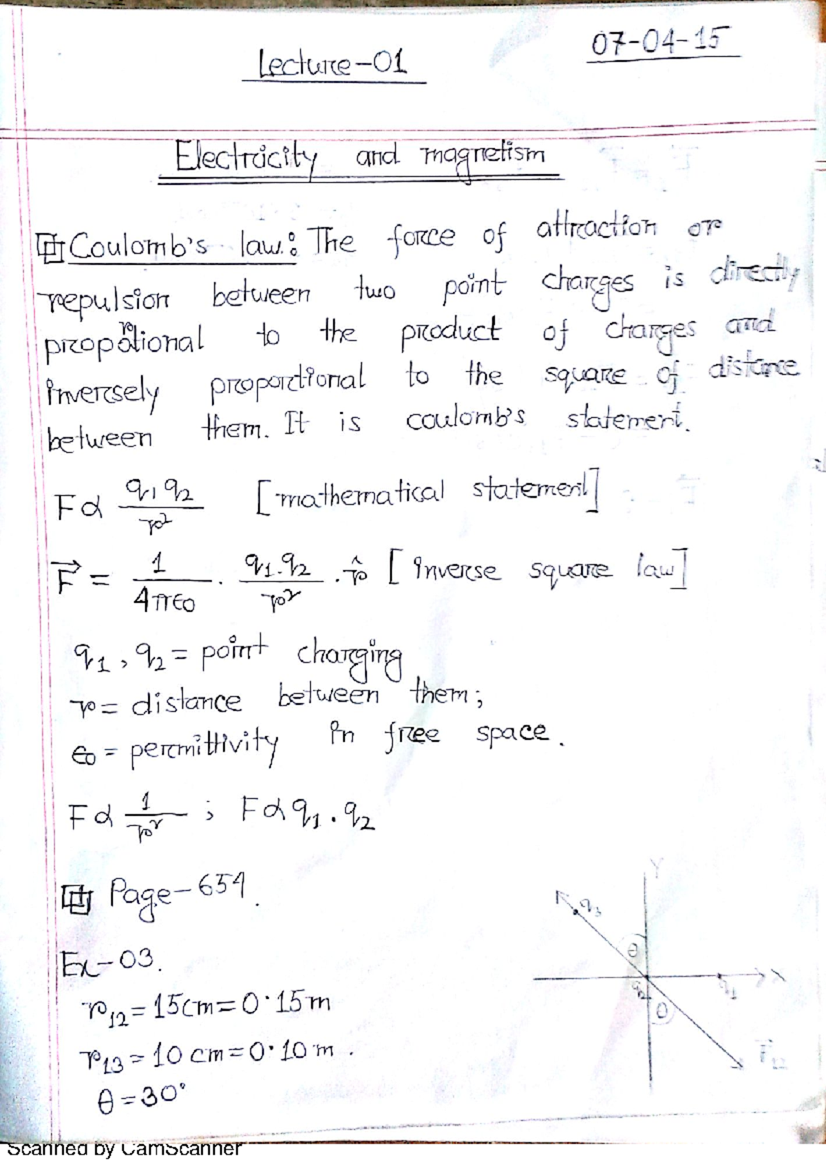 Electricity 14 NC - Full Lecture - Electricity And Magnetism - Studocu