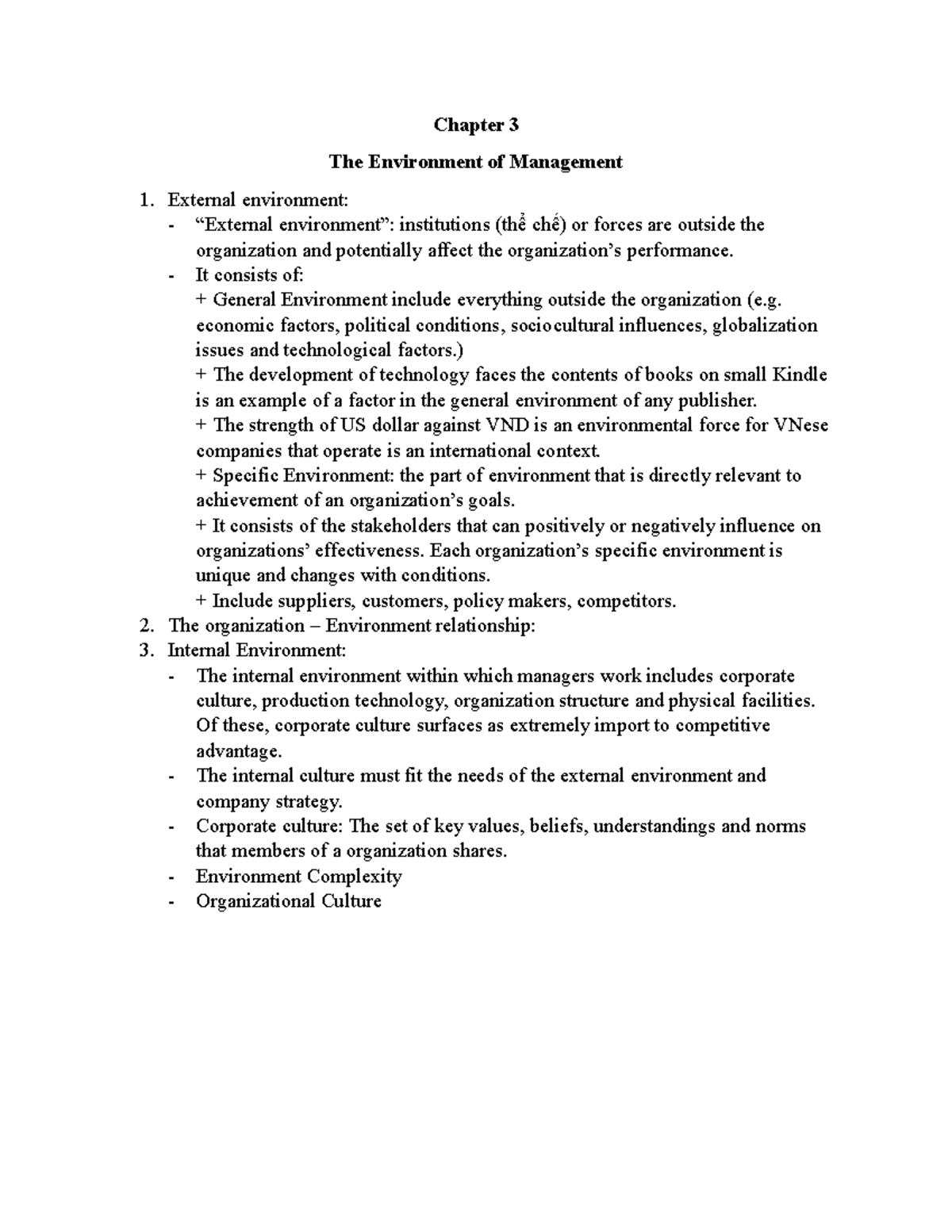 Chap 3 nlqtkd this is a note from the lecture chapter 3 the 