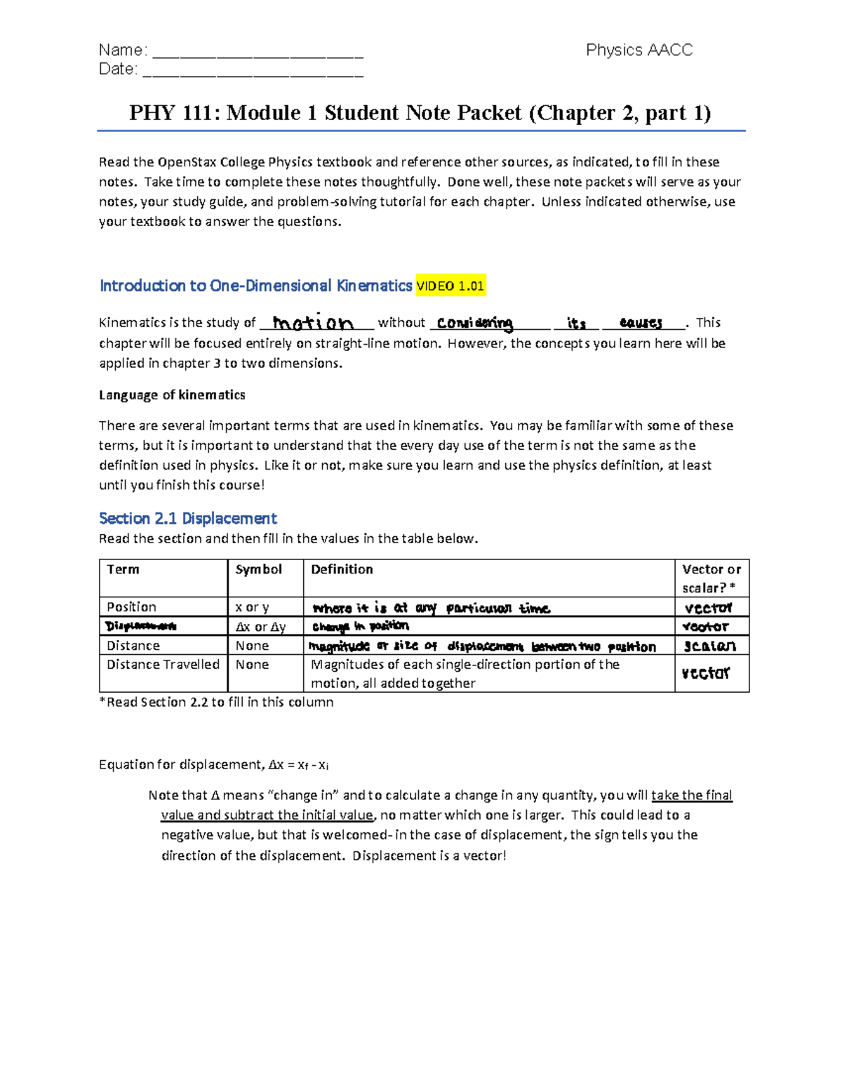 Module+01+Student+Note+Packet-+Chapter+2-+Concepts - Name ...