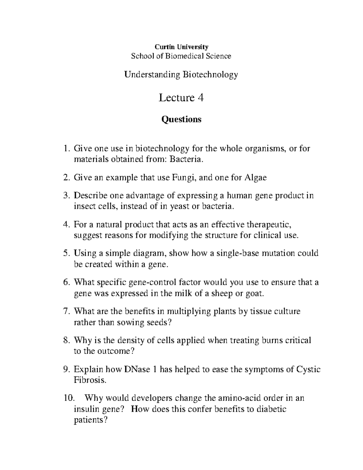 questions to ask about biomedical research