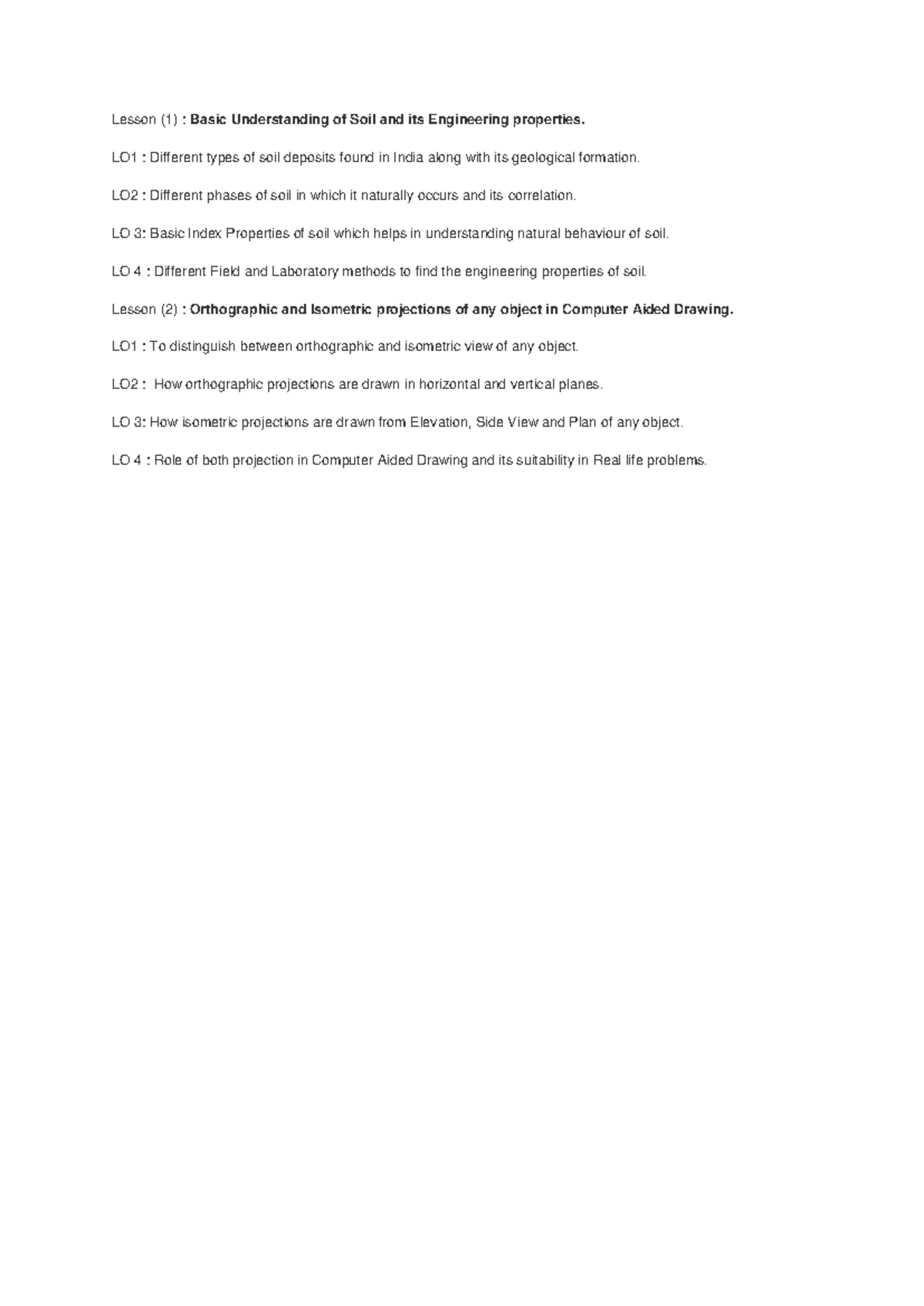 Module 6 LO assessment - all - Lesson (1) : Basic Understanding of Soil ...