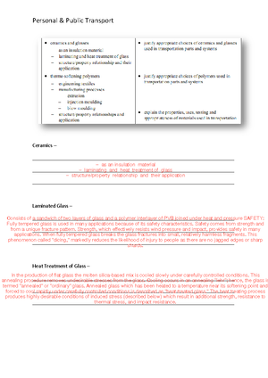 Ceramics and Glasses 1 (Comp)