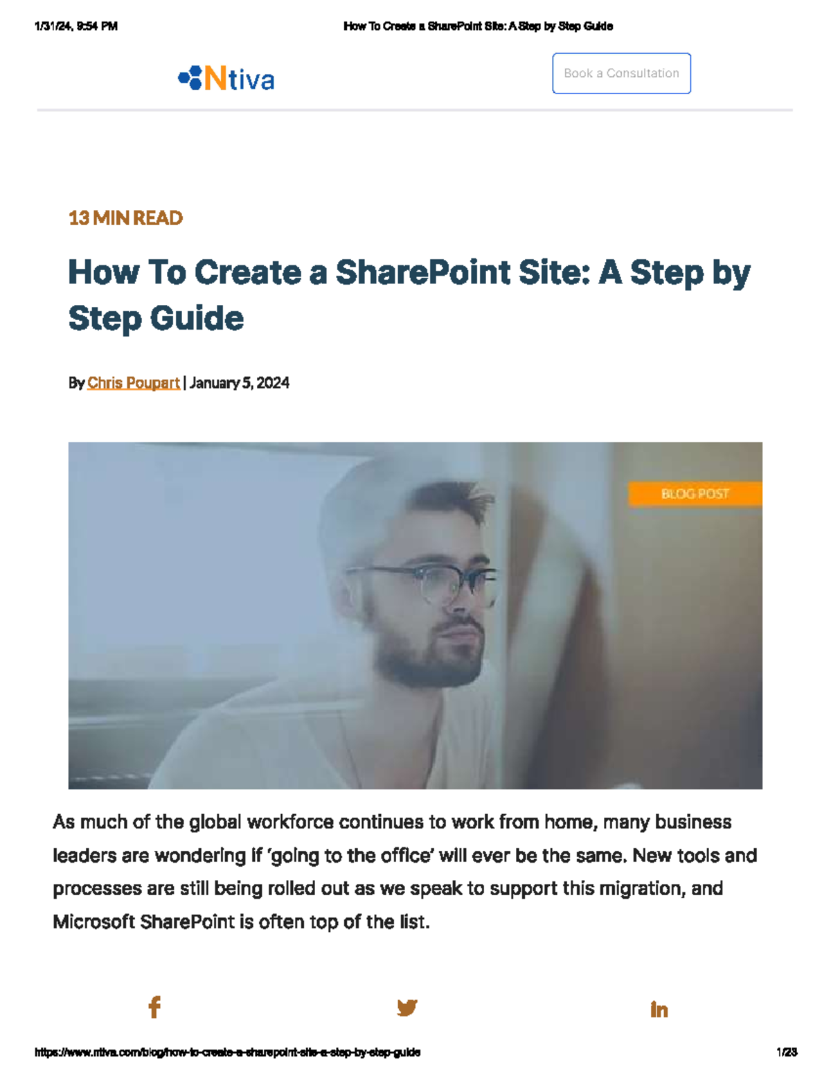 How To Create a Share Point Site- A Step by Step Guide - CMPT 641 - Studocu