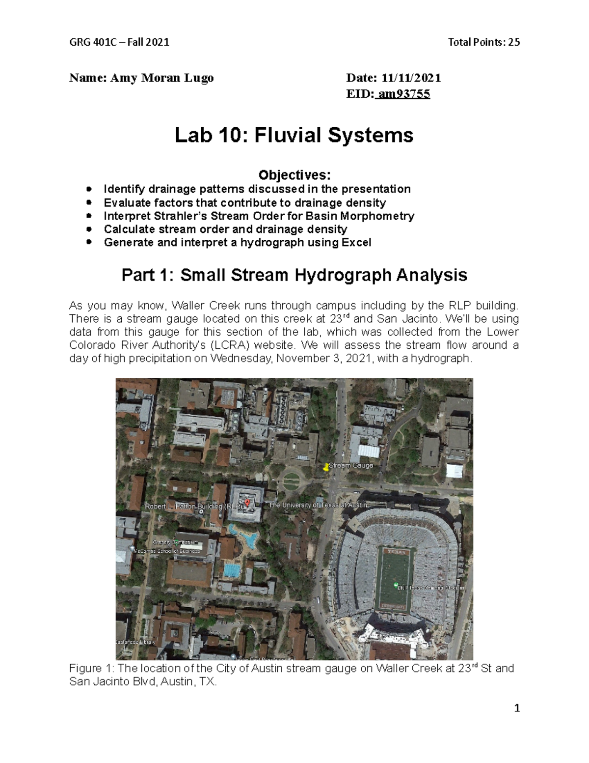 Lab 10 Handout - This document contains the answers for Lab 10 Fluvial ...