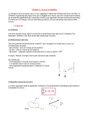 définition de la force équilibrée