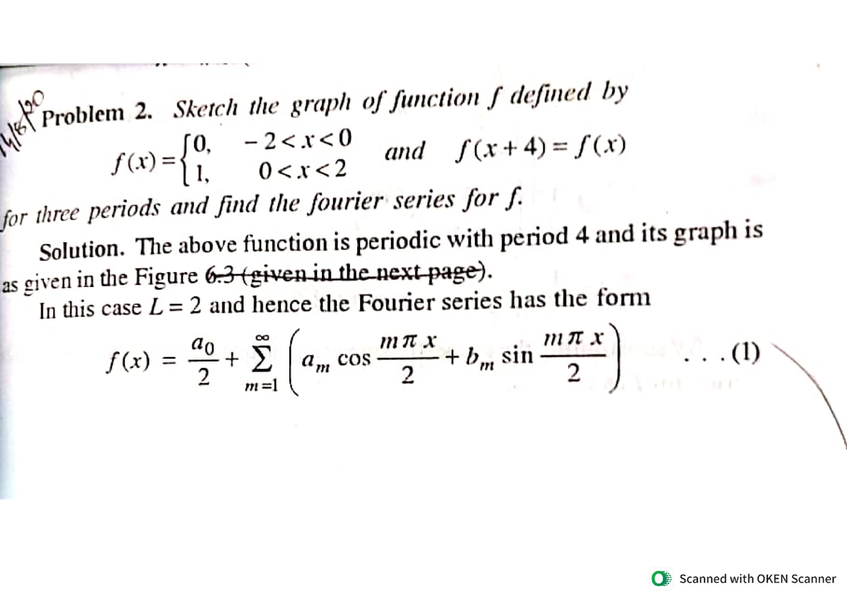 Fourier Series - More Details Include - Bsc Maths - Studocu