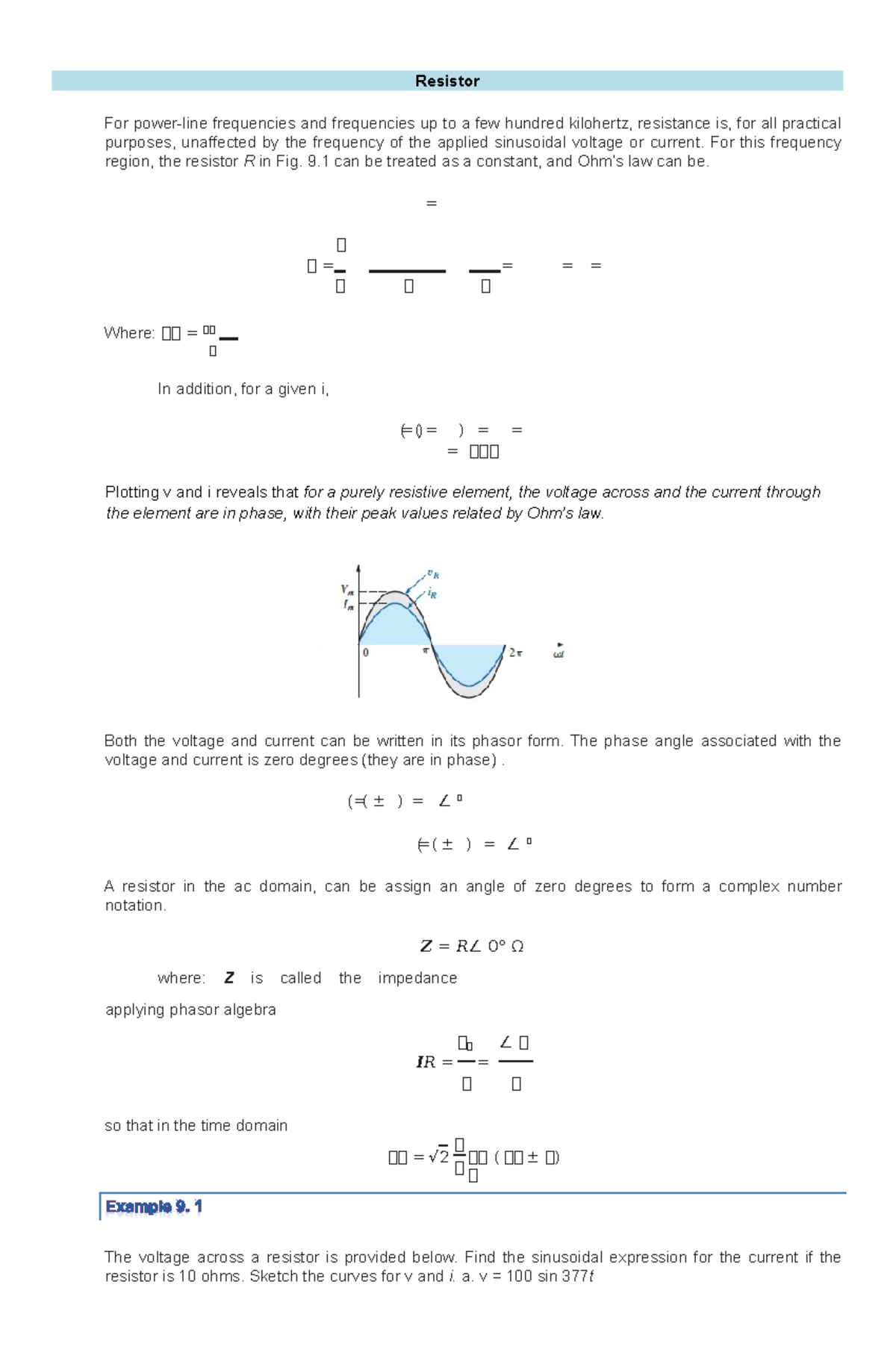 Resistor - Resistor For power-line frequencies and frequencies up to a ...