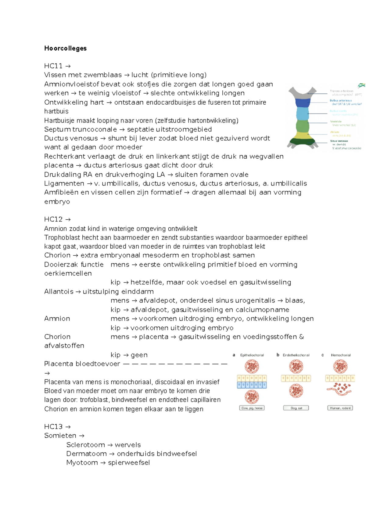 Deeltoets 2 Organisme - Hoorcolleges HC11 → Vissen Met Zwemblaas → ...