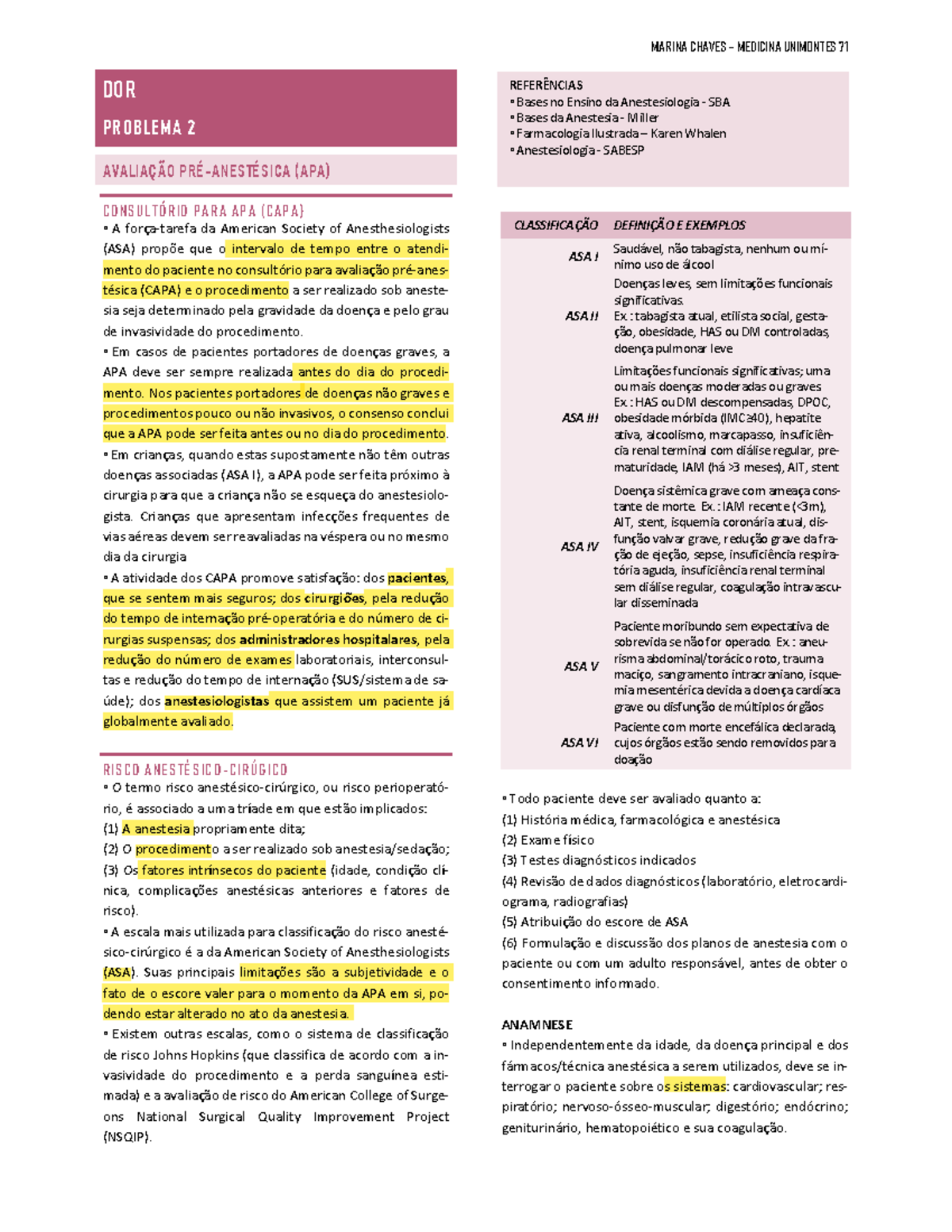 Resumo DE Farmacologia Cardiaca - RESUMO DE Pode ser de dois tipos: 1)  derivada de um problema que - Studocu