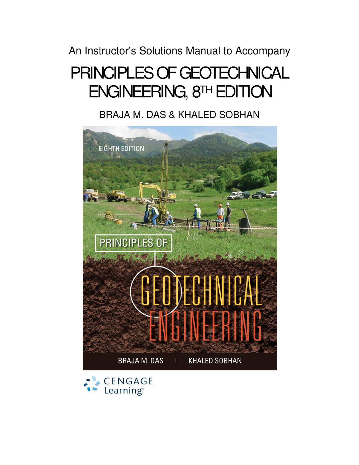 Principles Of Geotechnical Engineering Si 8e Solutions Manual[ 001-090 ...