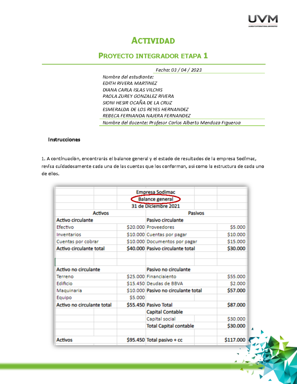 A6 E2 - Actividad 6 Proyecto Integrador Etapa 2 - ACTIVIDAD PROYECTO ...