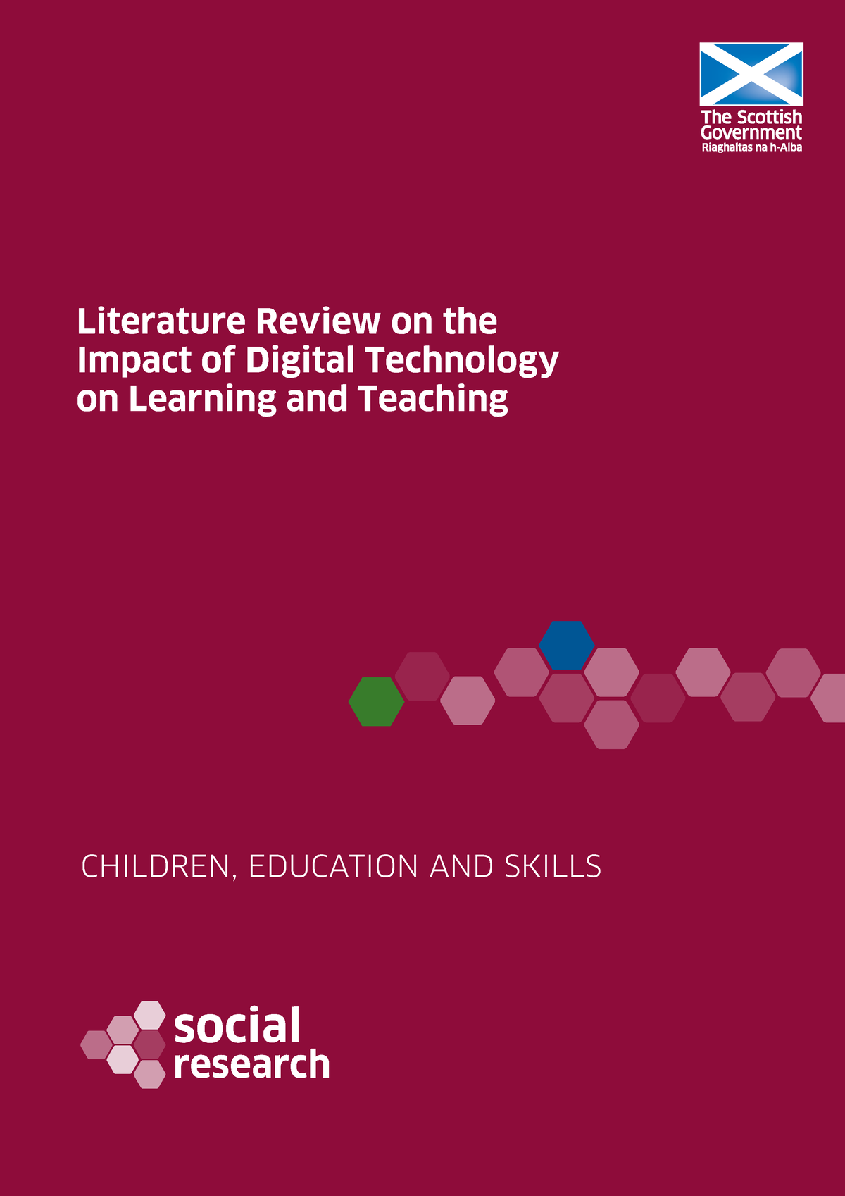 literature review for technology in education