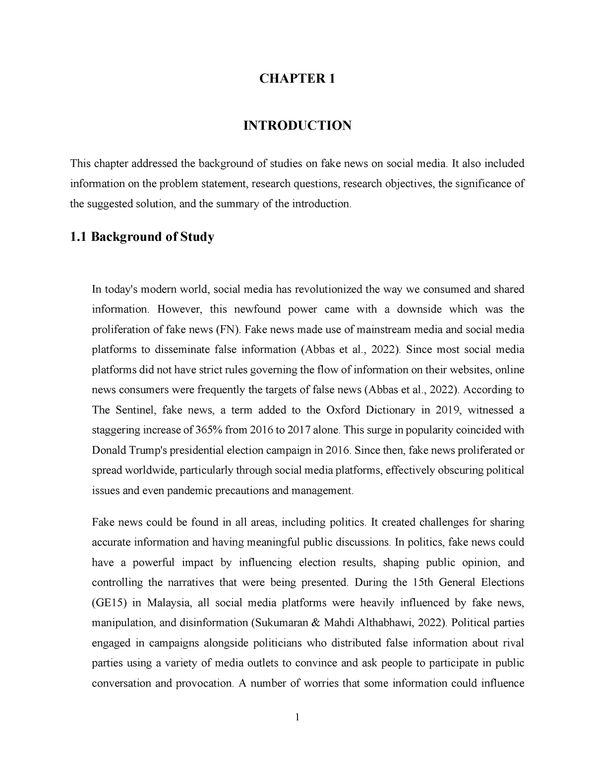 Chapter 1 CSP650 - Notes - CHAPTER 1 INTRODUCTION This Chapter ...