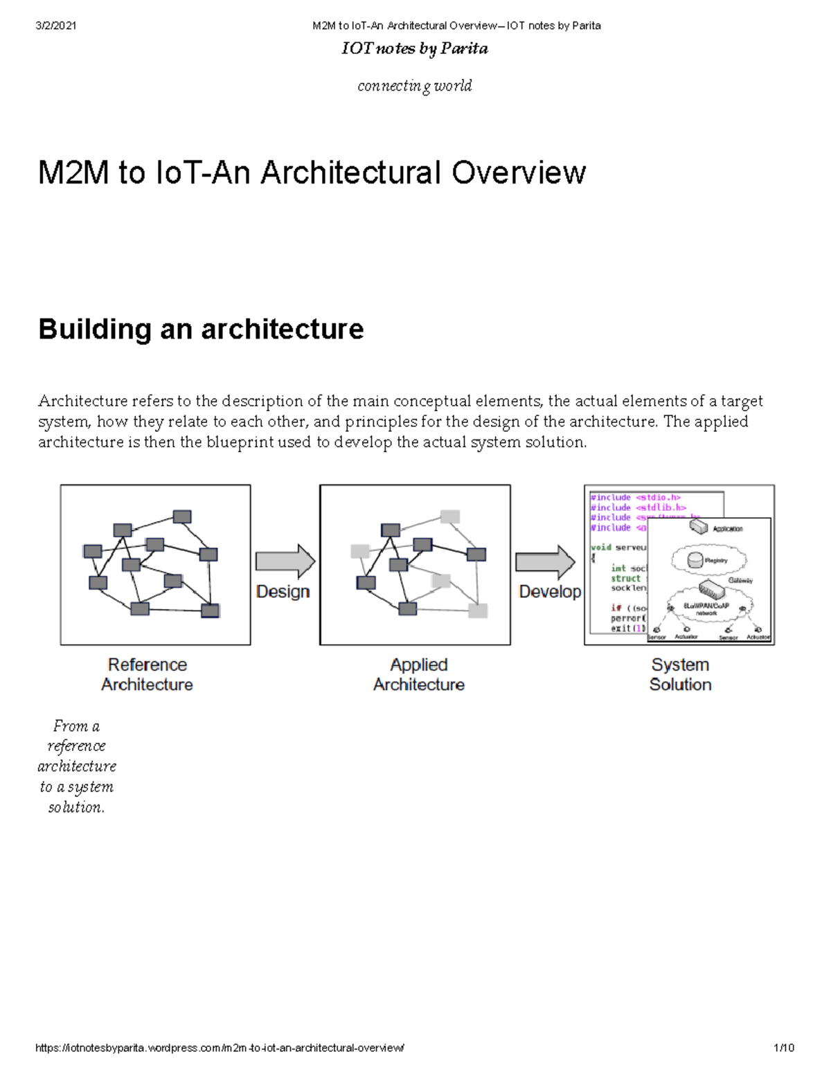 IOT-2(M2M to Io T-An Architectural Overview) - IOT notes by Parita ...