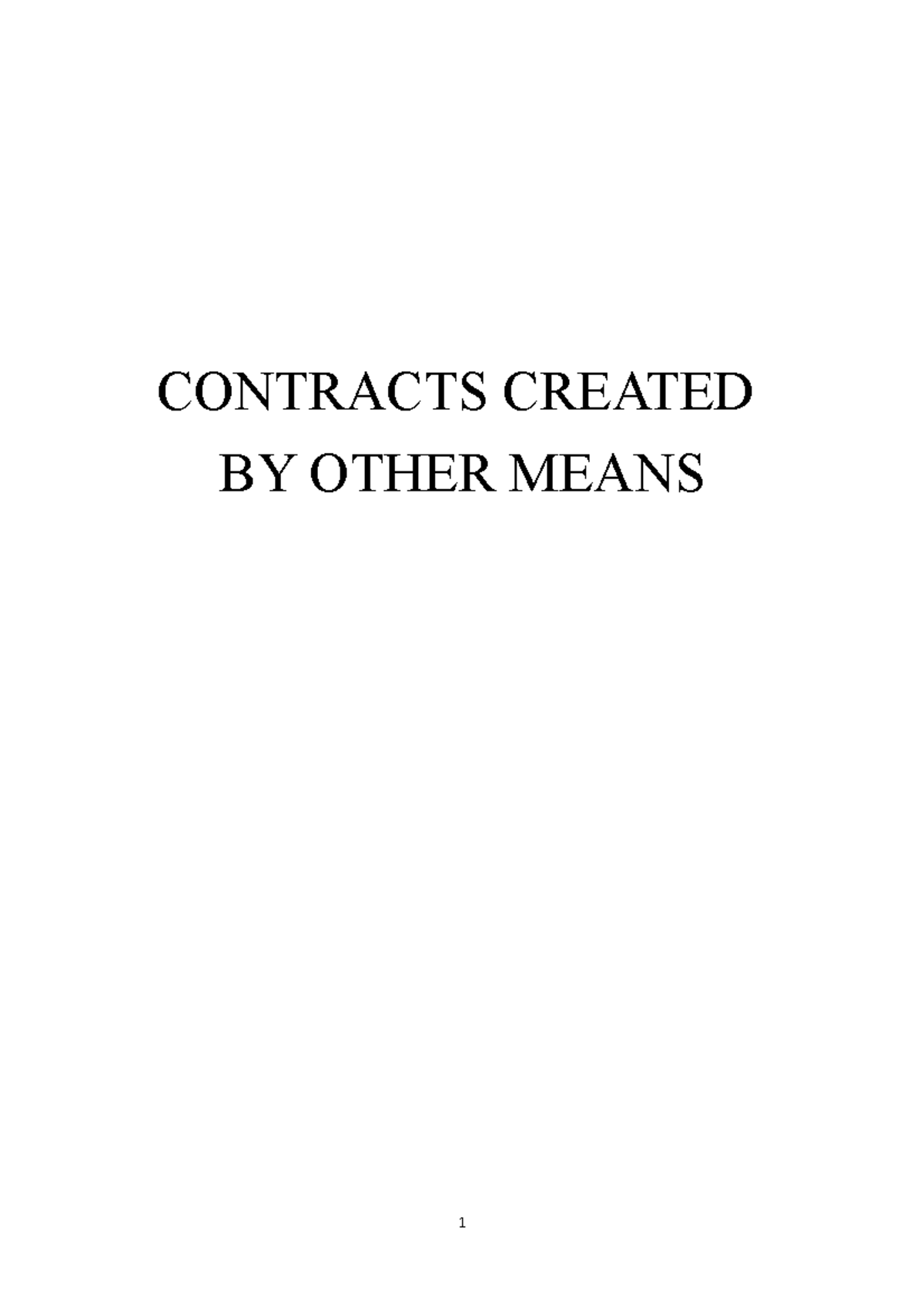 Upload 4 Grade 7.5 CONTRACTS CREATED BY OTHER MEANS CONTRACTS