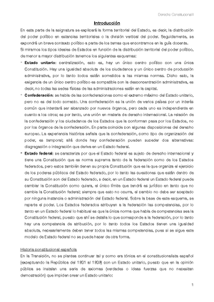 Tema 1 El Estado constitucional y sus elementos constitutivos - Tema 1 ...