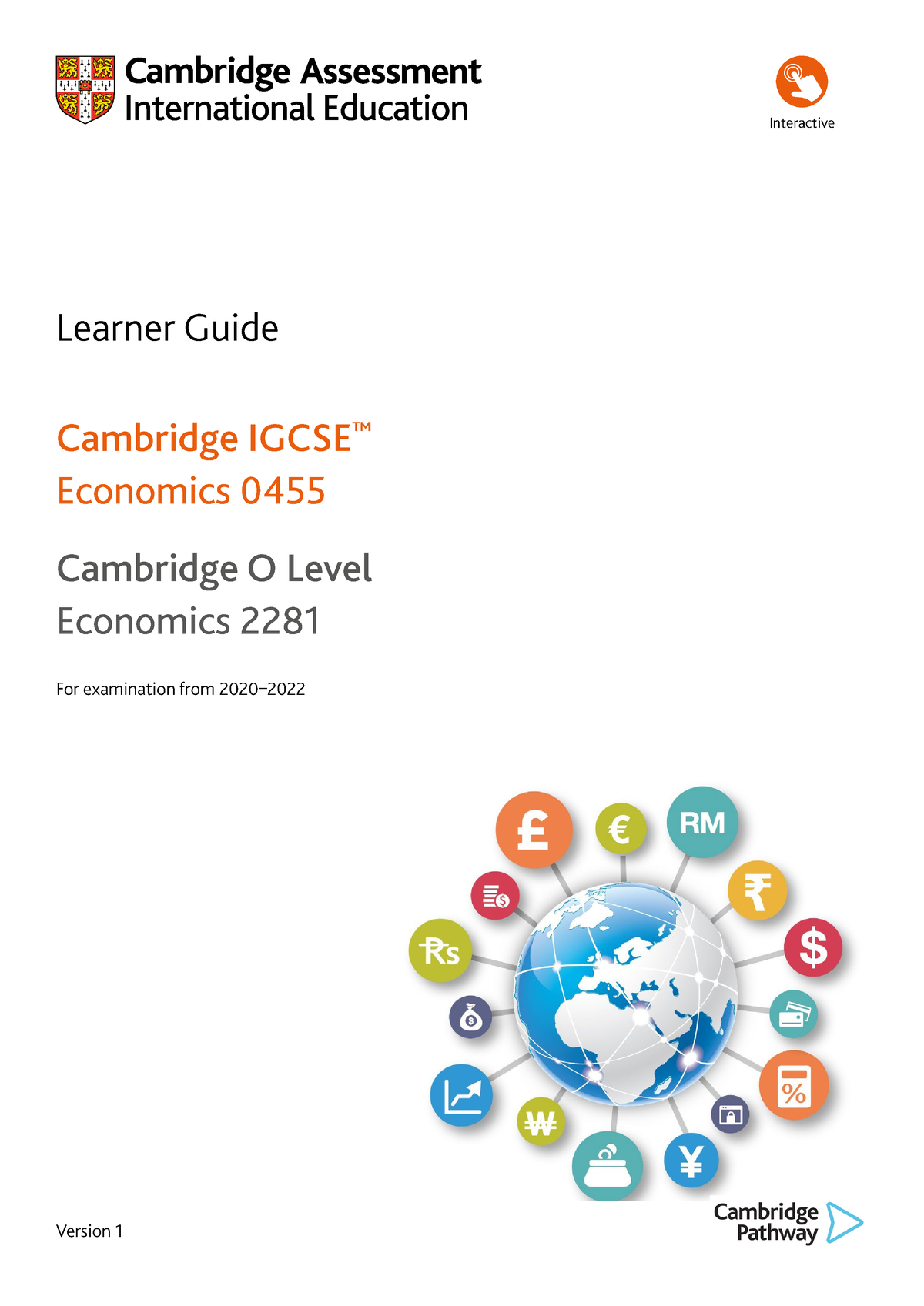 502139-learner-guide - Learner Guide Cambridge IGCSE ™ Economics 0455 ...