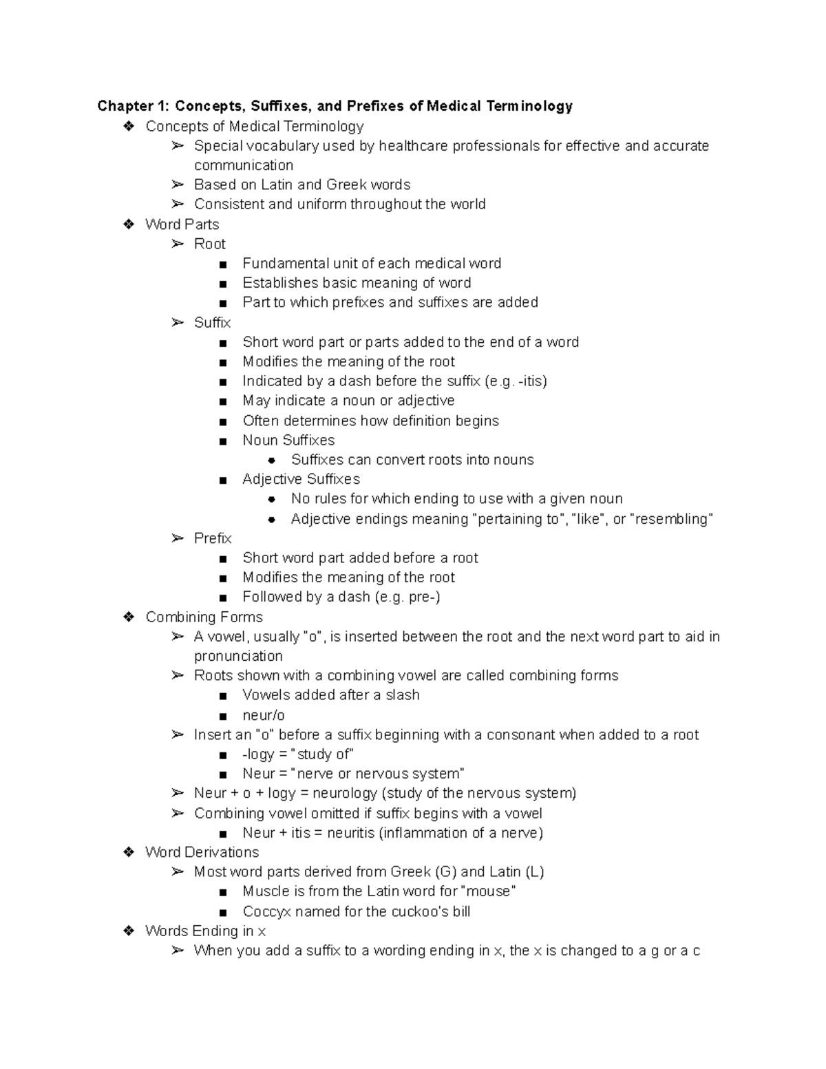 Medical Terminology Suffixes Within The Textbox Below,, 54 OFF