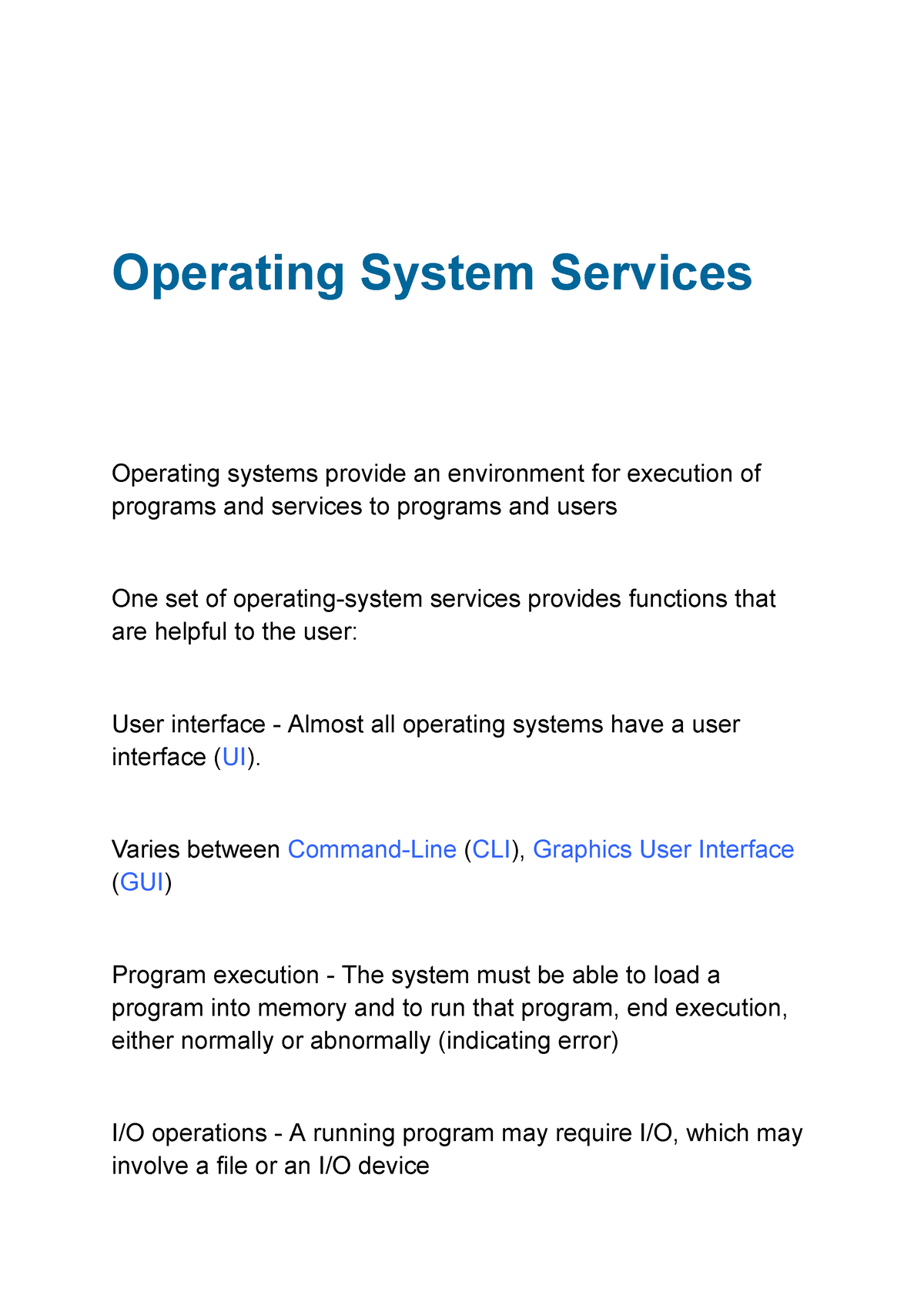 advanced operating system research paper