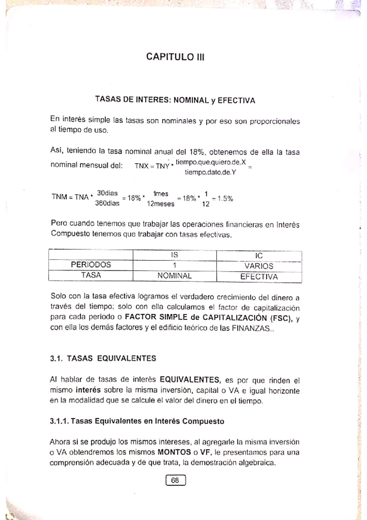 TASA DE Interés Nominal Y Efectiva - Matemática Financiera - Studocu
