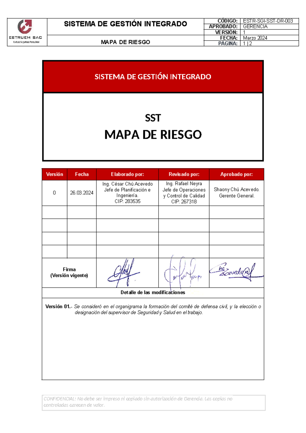 ESTR-SGI-SST-DR-003. Mapa de Riesgo. Ver - SISTEMA DE GESTIÓN INTEGRADO ...