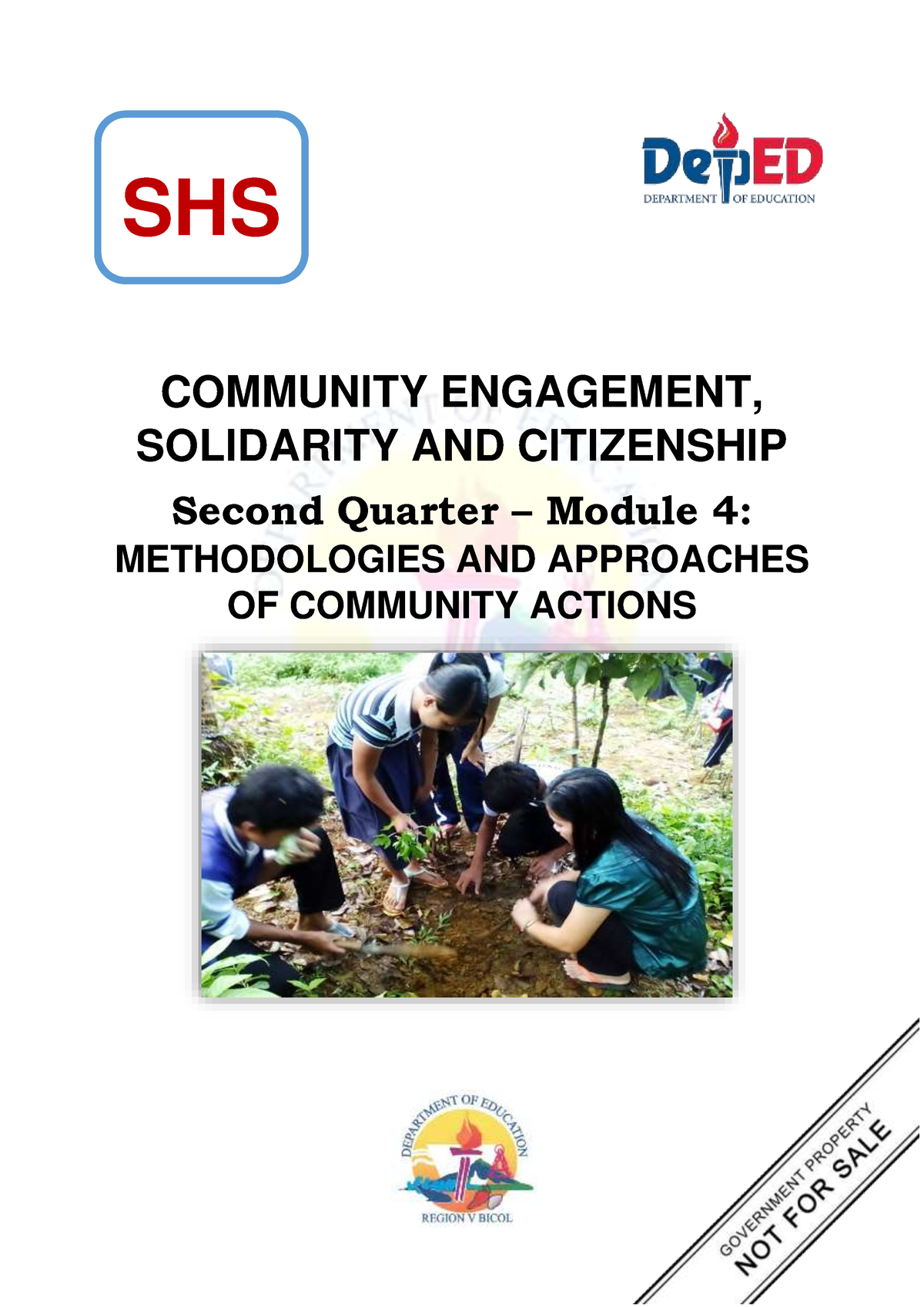 Q2 CESC Module 4 - Lecture - I COMMUNITY ENGAGEMENT, SOLIDARITY AND ...