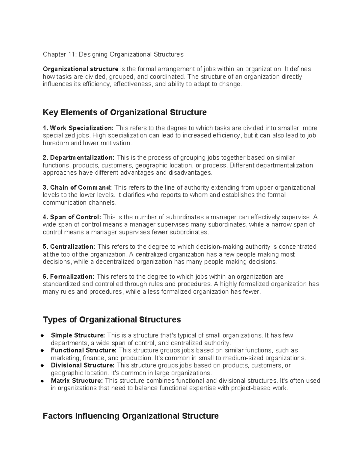 Chapter 11 - Summary Management, Global Edition - Chapter 11: Designing ...