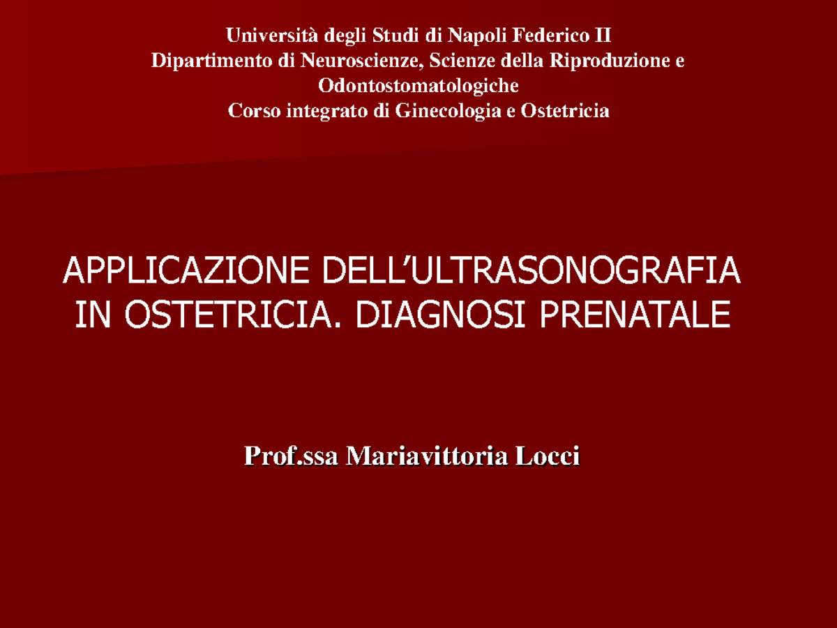 Datazione ultrasuoni 7 settimane