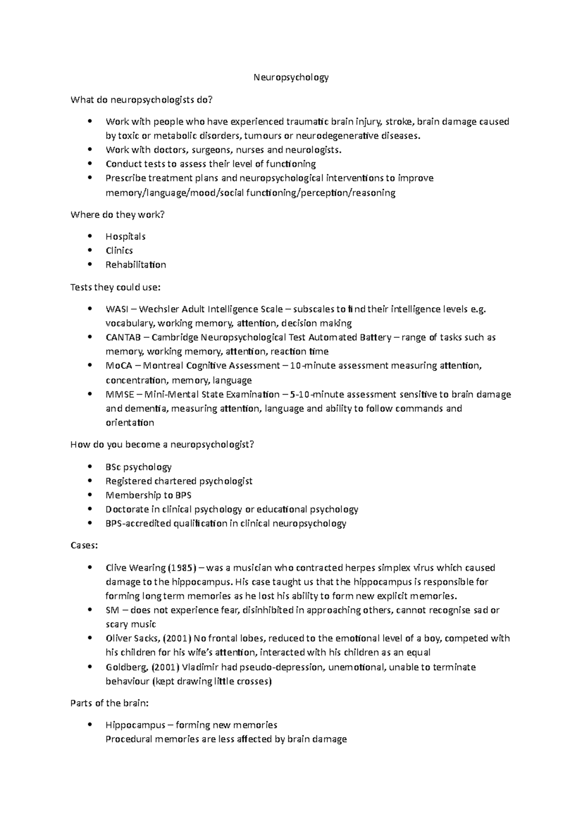 neuropsychology-revision-neuropsychology-what-do-neuropsychologists