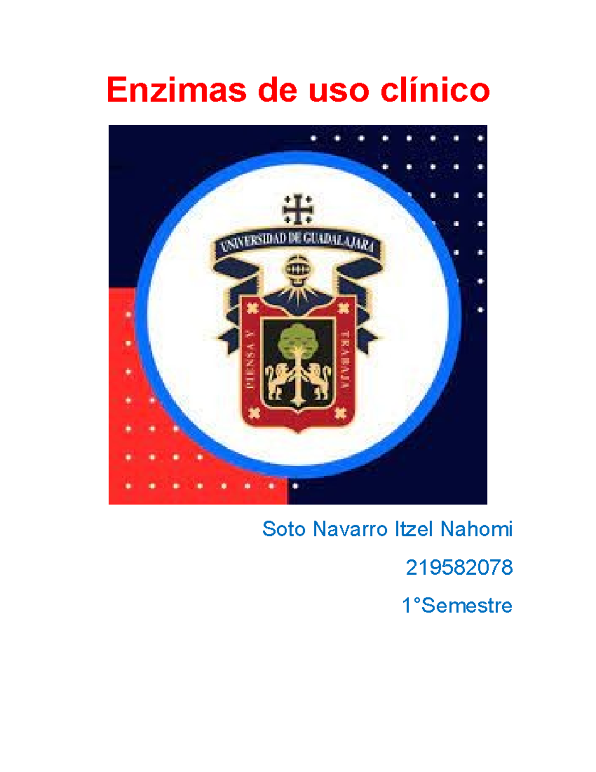 Enzimas para uso clinico Soto - Enzimas de uso clínico Soto Navarro ...